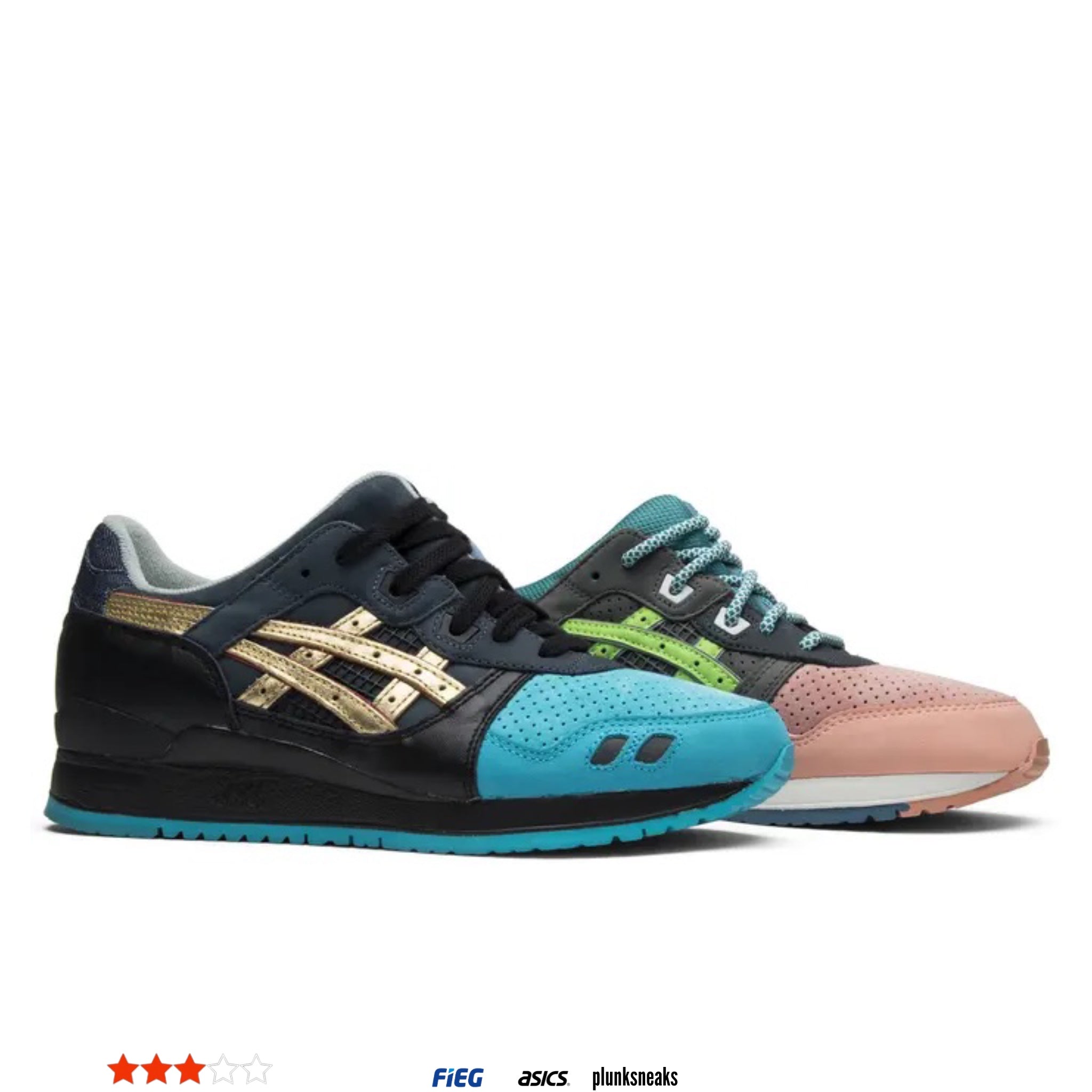 Kith Ronnie Fieg ASICS Gel Lyte 3 Homage Special Box 2015 (USED)