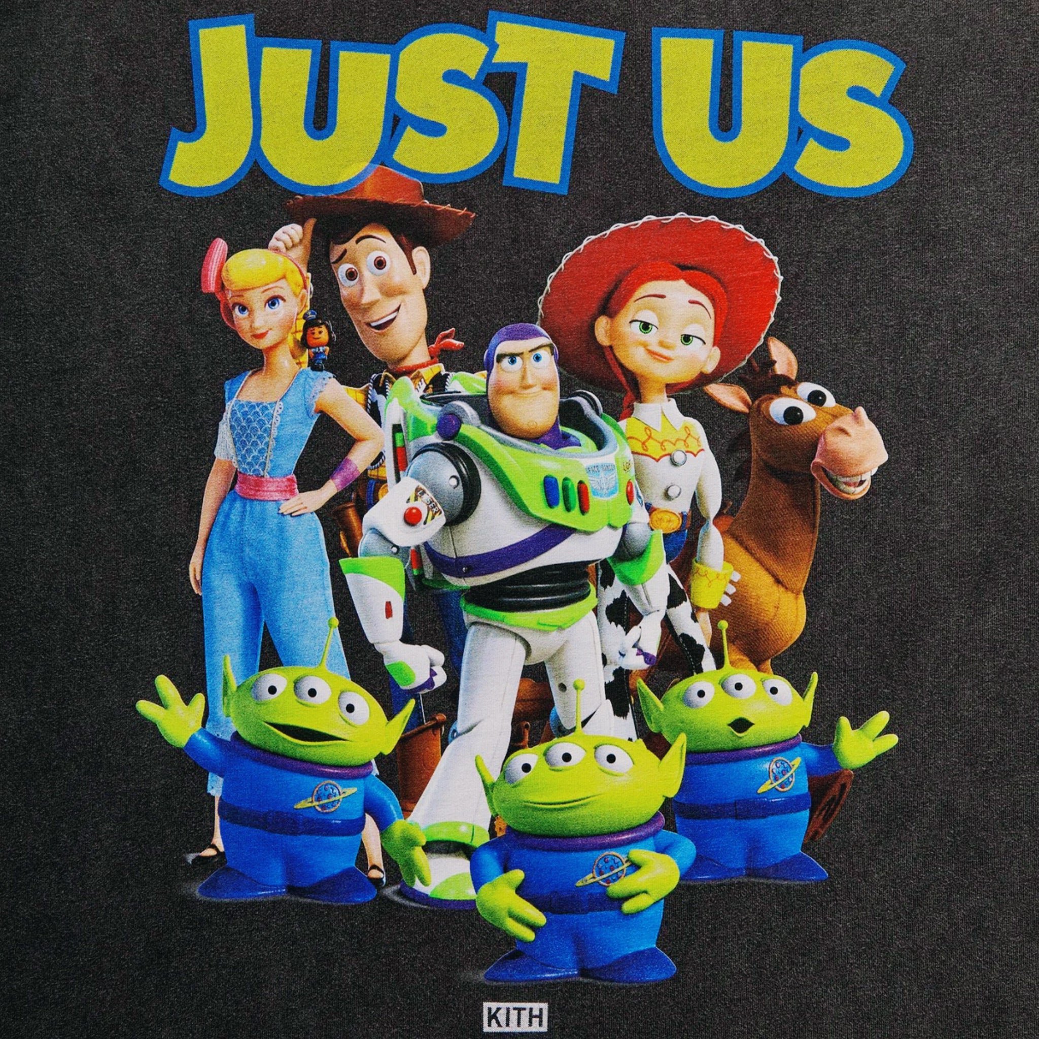 Kith Disney for Pixar Just Us Toy Story Vintage Tee