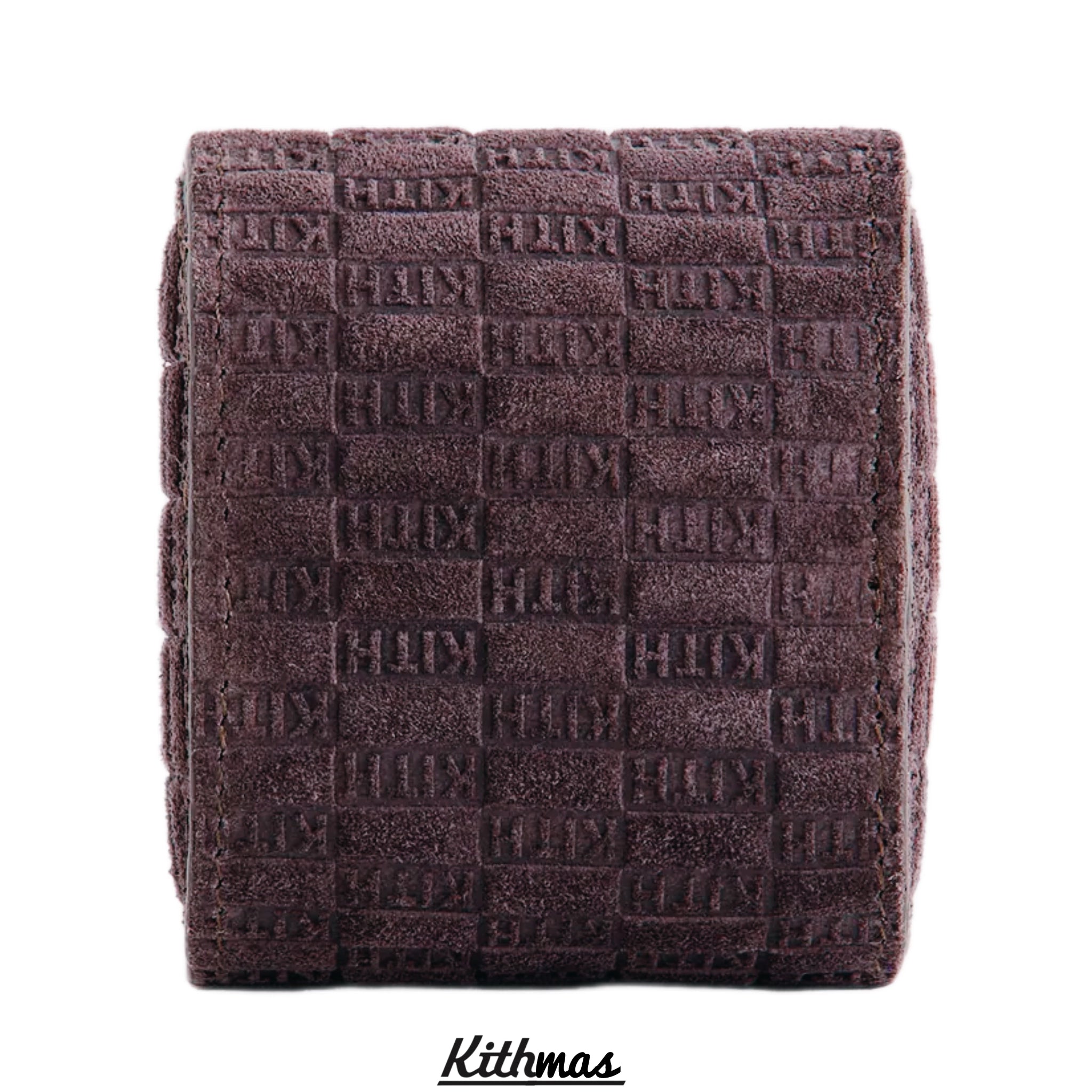 Kithmas Monogram Suede Leather Single Watch Roll | Incognito