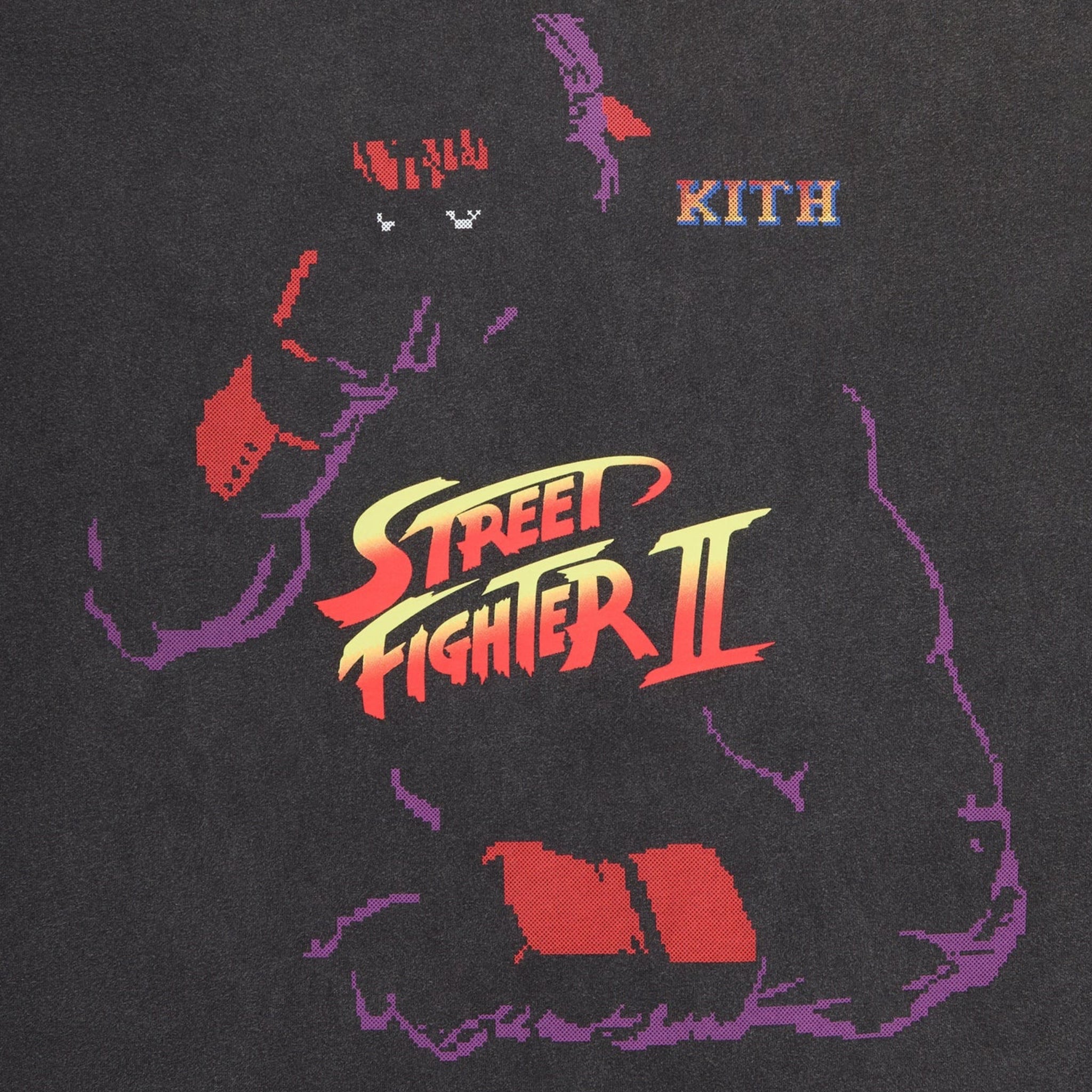 Kith Marvel VS CAPCOM Street Fighter Ryu Needle Point Vintage Tee