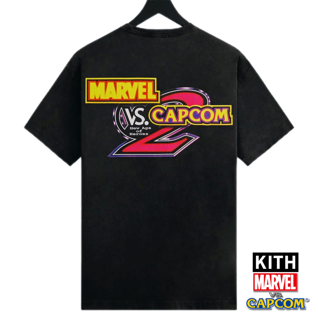 Kith Marvel vs Capcom Wolverine Ryu Circus Vintage Tee