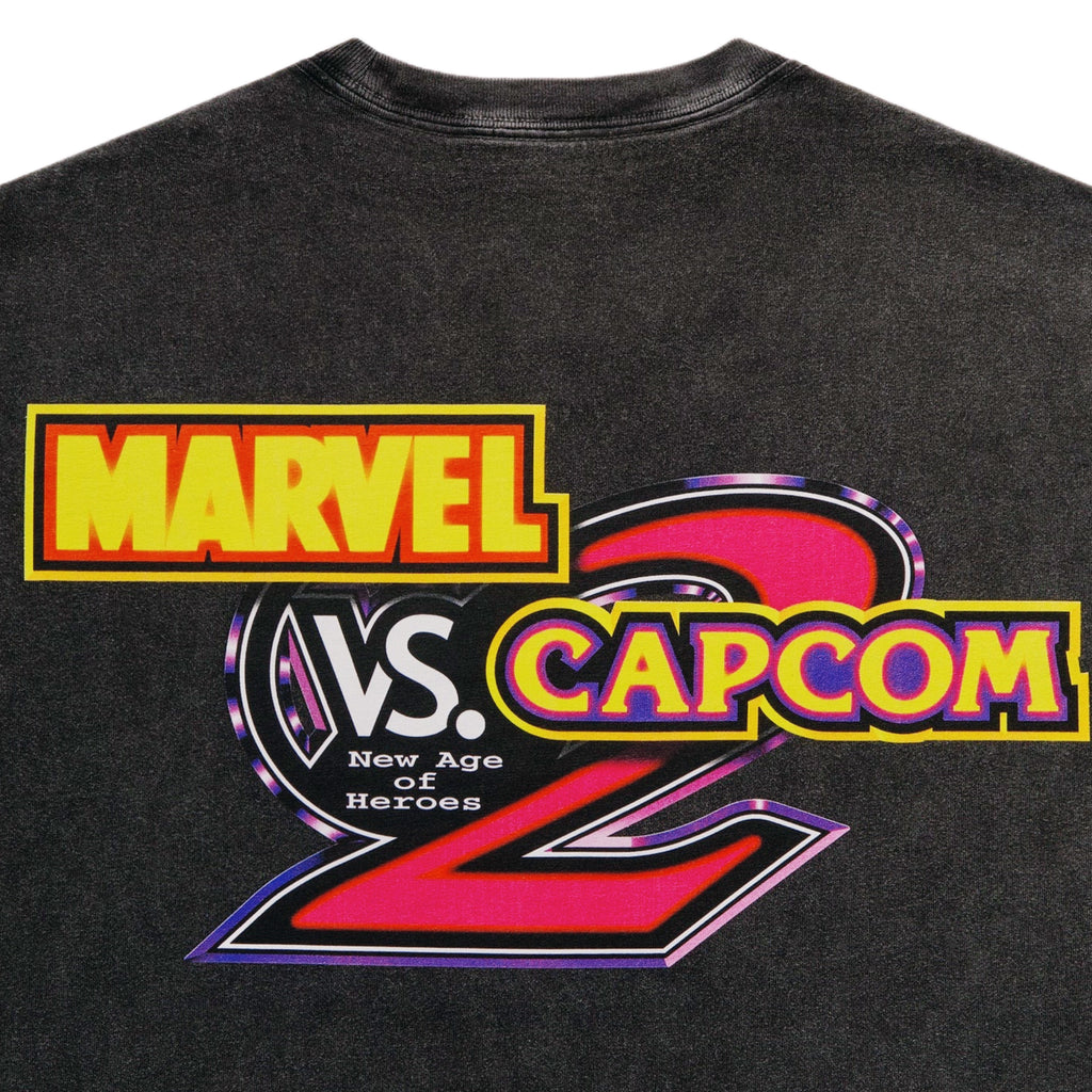 Kith Marvel vs Capcom Wolverine Ryu Circus Vintage Tee