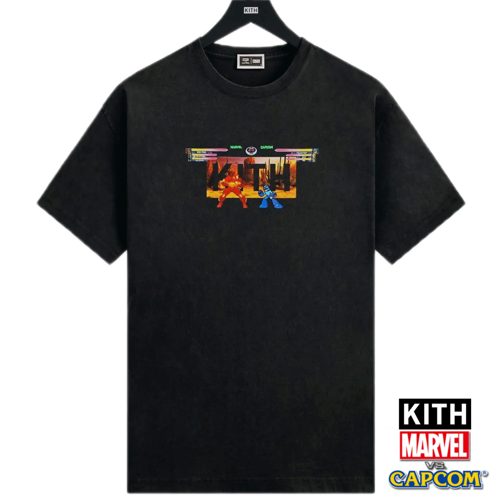 Kith Marvel vs Capcom Iron Man Mega Man Desert Vintage Tee