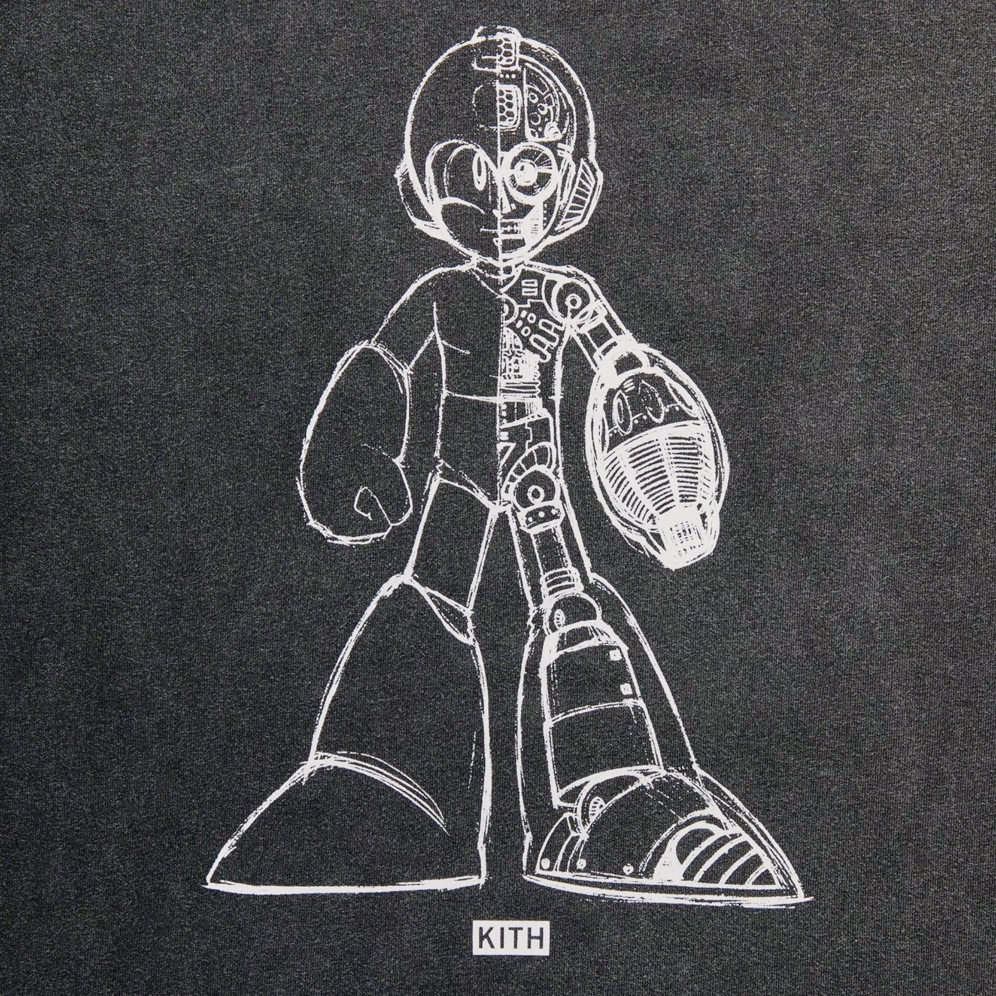 Kith Marvel VS CAPCOM Mega Man Sketch Vintage Tee