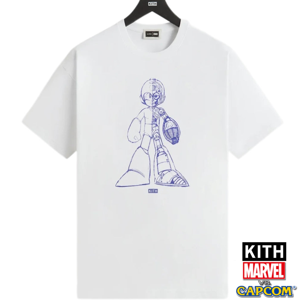 Kith Marvel VS CAPCOM Mega Man Sketch Vintage Tee