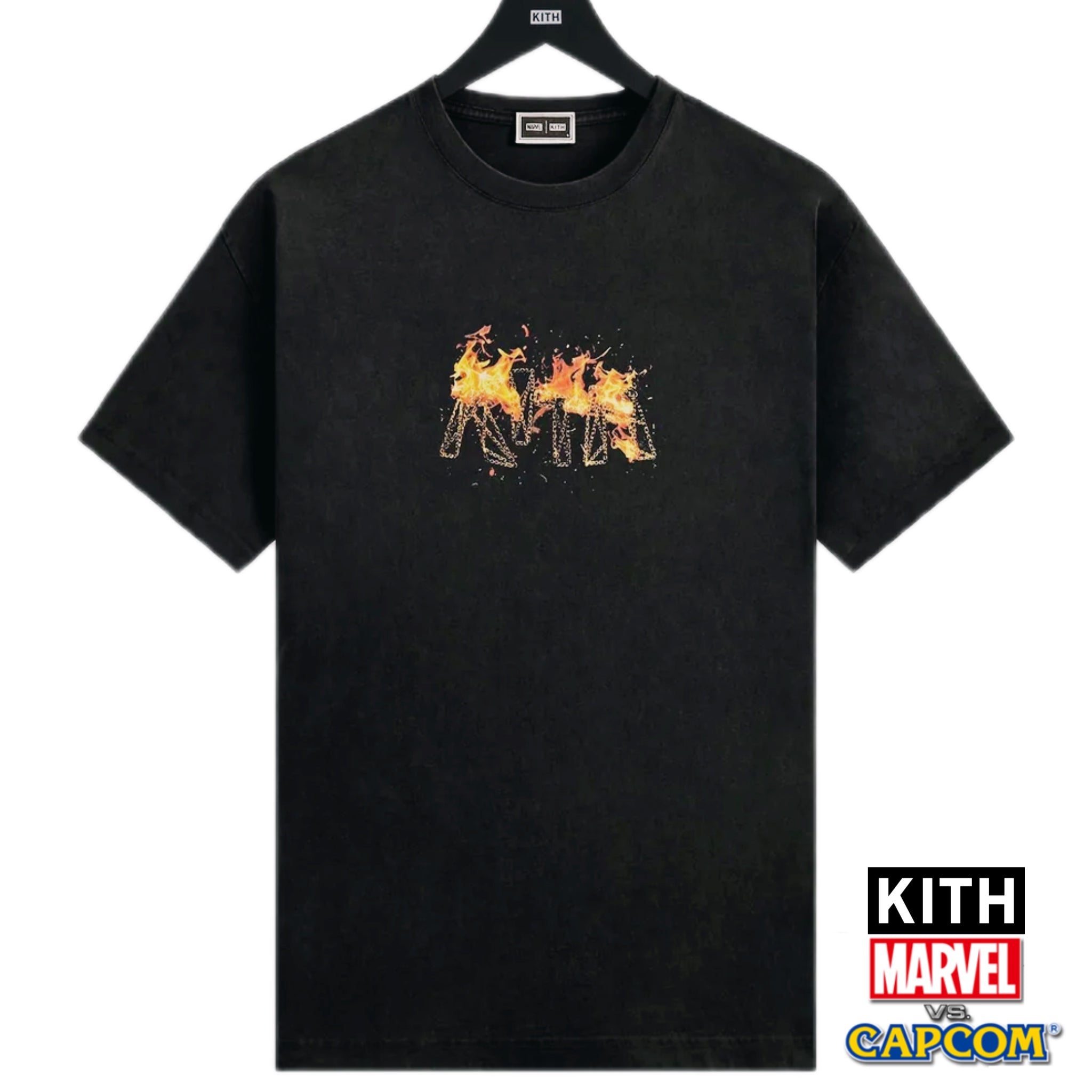 Kith Marvel VS CAPCOM Ghost Rider Vintage Tee
