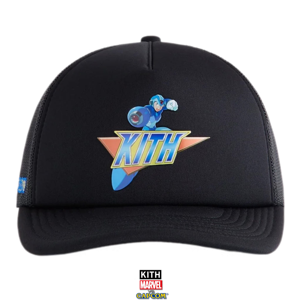 Kith Marvel VS CAPCOM Mega Man Nolan Trucker Hat