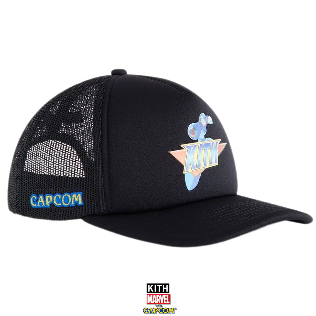 Kith Marvel VS CAPCOM Mega Man Nolan Trucker Hat