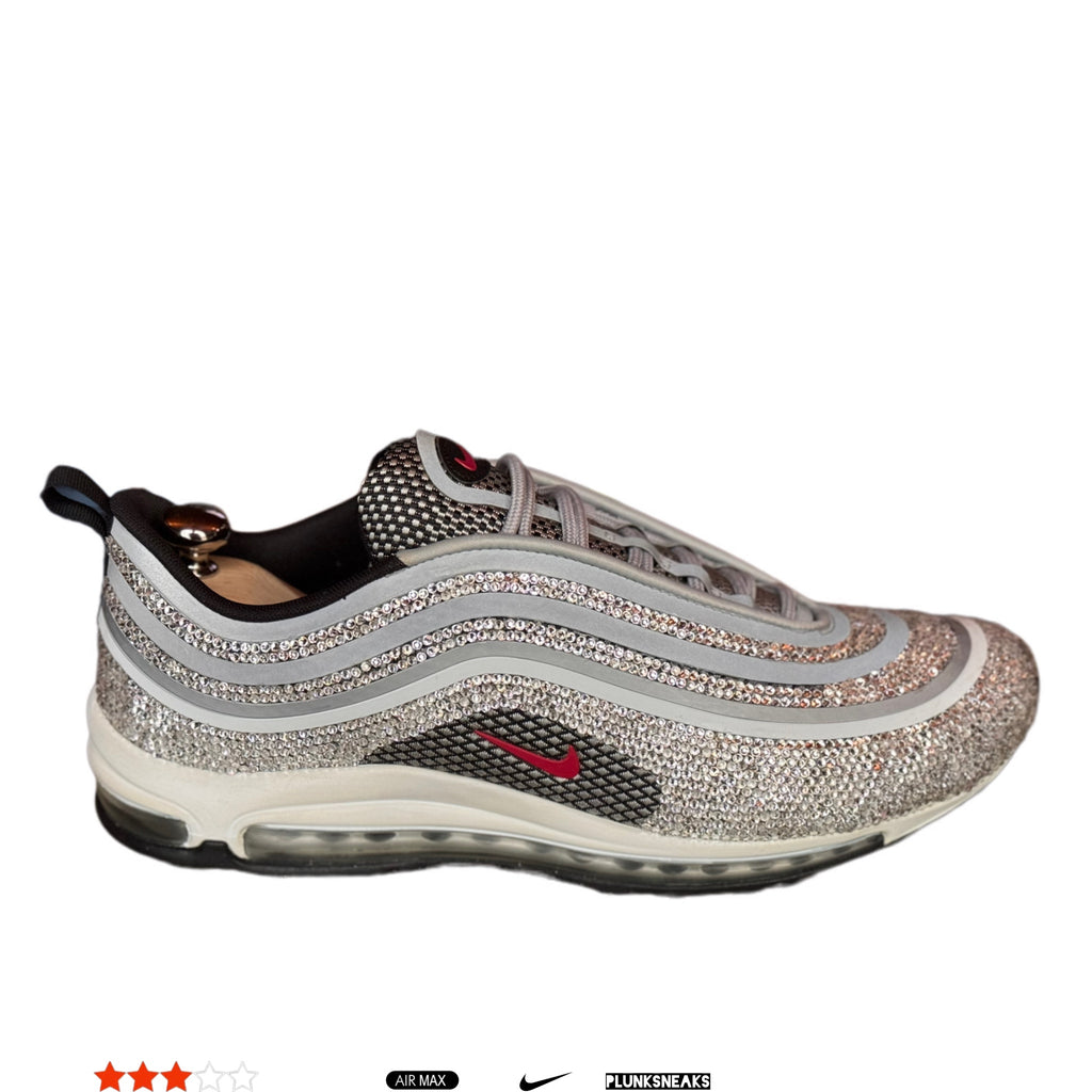Nike Air Max 97 Ultra ‘17 Silver Bullet Swarovski Custom 2017 (USED)