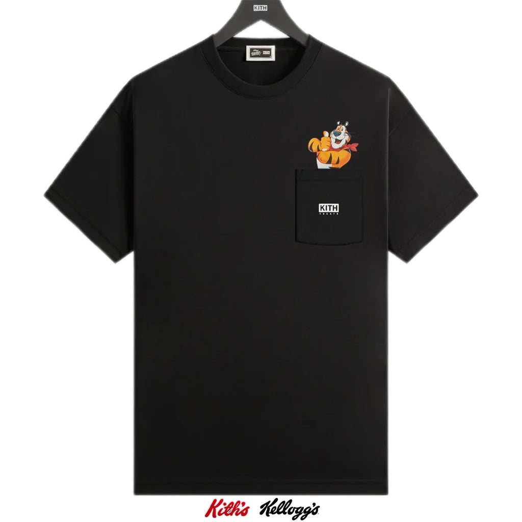 Kith Treats for Kellogg’s Frosted Flakes Tony The Tiger Signature Pocket Tee