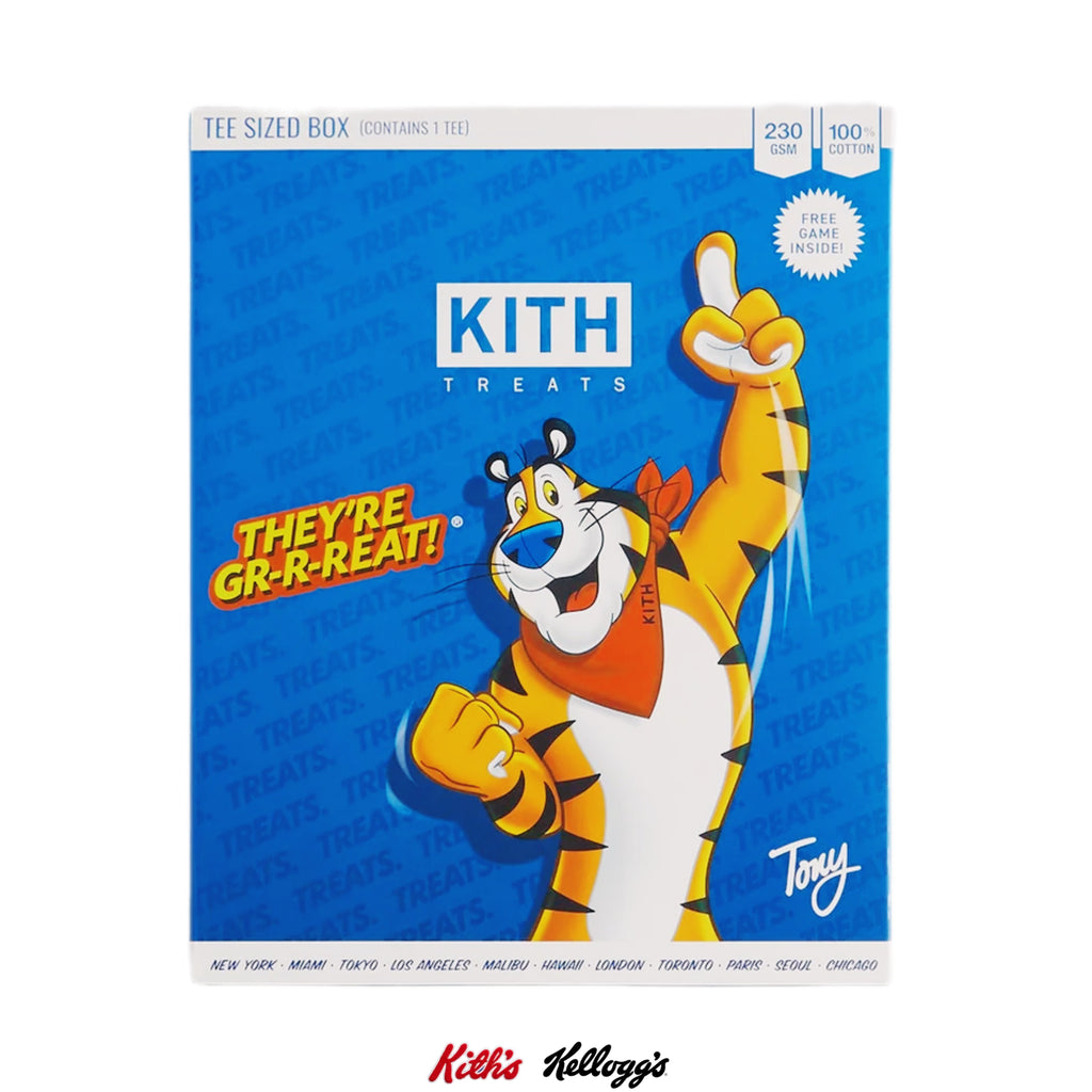 Kith Treats for Kellogg’s Frosted Flakes Tony The Tiger Signature Pocket Tee