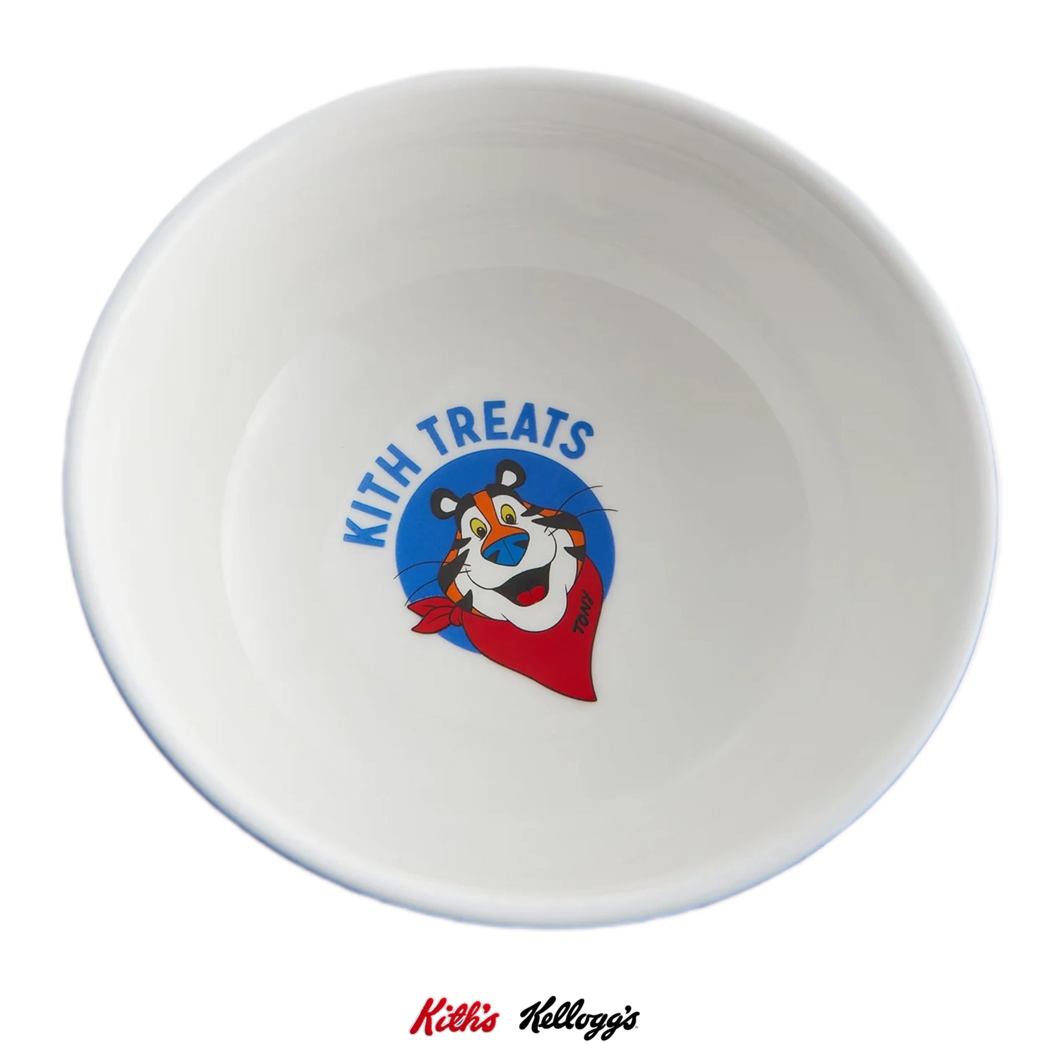 Kith Treats for Kellogg’s Frosted Flakes Tony The Tiger Cereal Bowl Set With Spoons