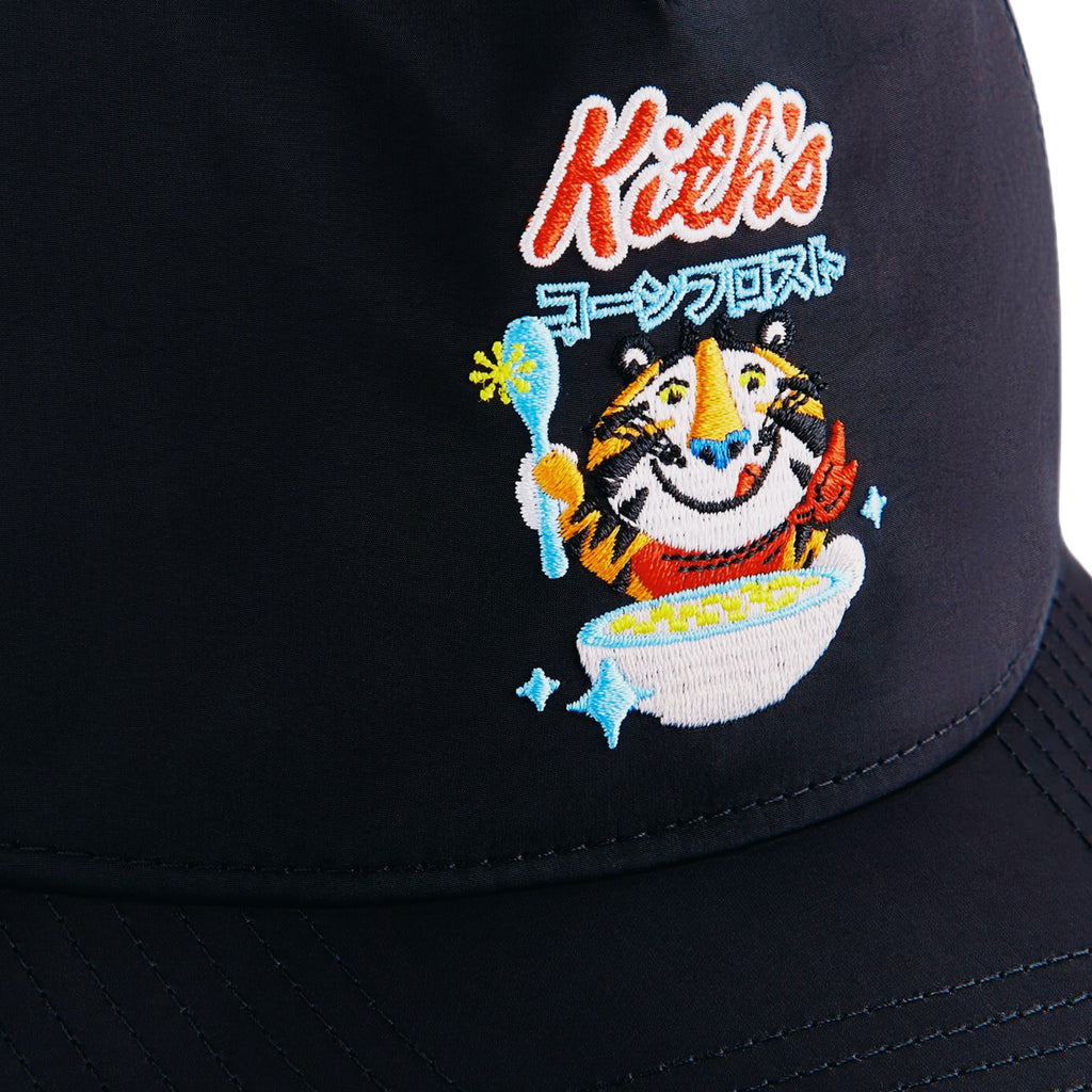 Kith Treats Kellogg’s Frosted Flakes Cereal Tony the Tiger Nylon Bay Low Pinch Crown Snapback Hat