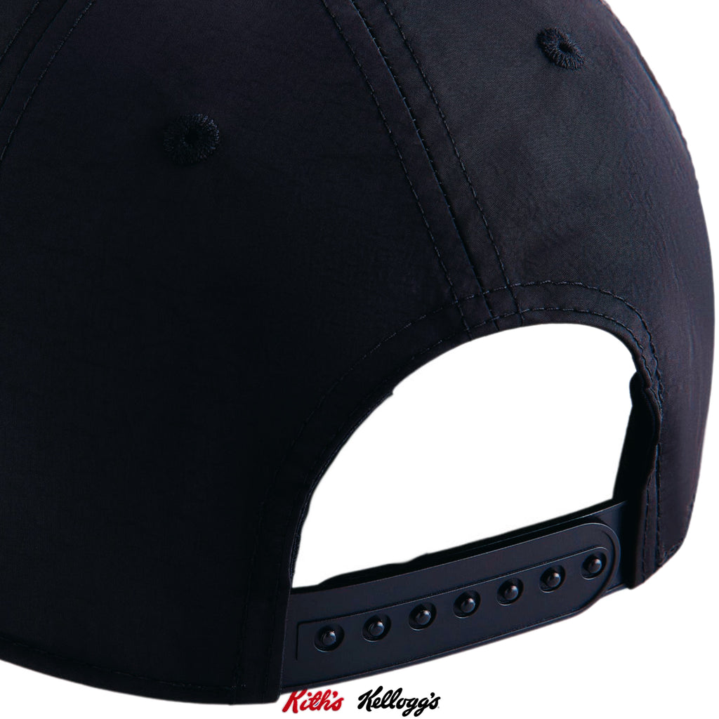 Kith Treats Kellogg’s Frosted Flakes Cereal Tony the Tiger Nylon Bay Low Pinch Crown Snapback Hat