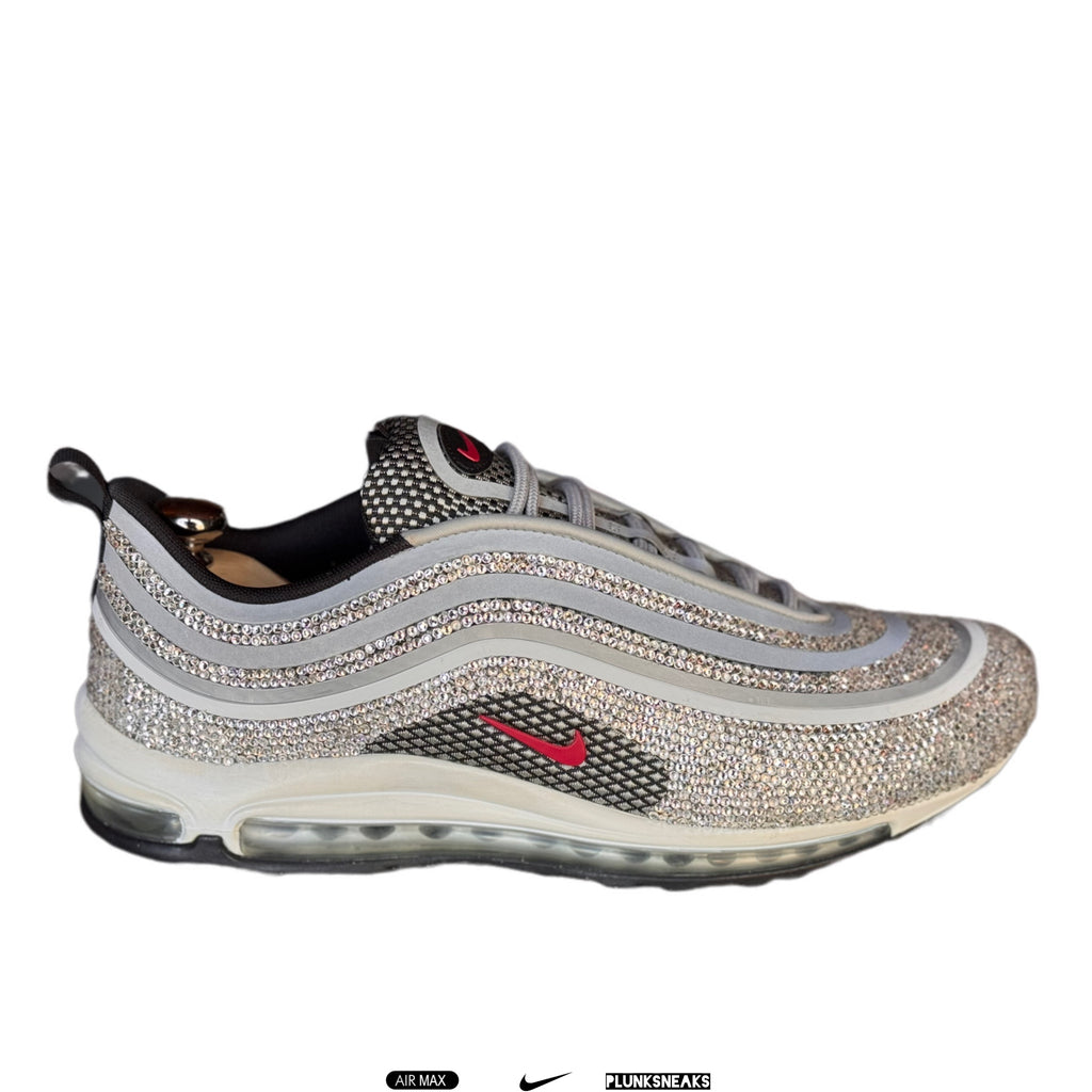 Nike Air Max 97 Ultra ‘17 Silver Bullet Swarovski Custom 2017 (USED)