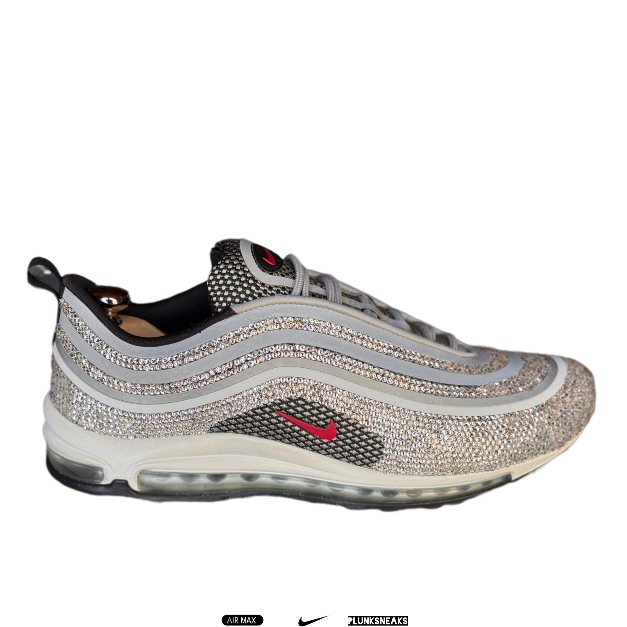 Nike Air Max 97 Ultra ‘17 Silver Bullet Swarovski Custom 2017 (USED)
