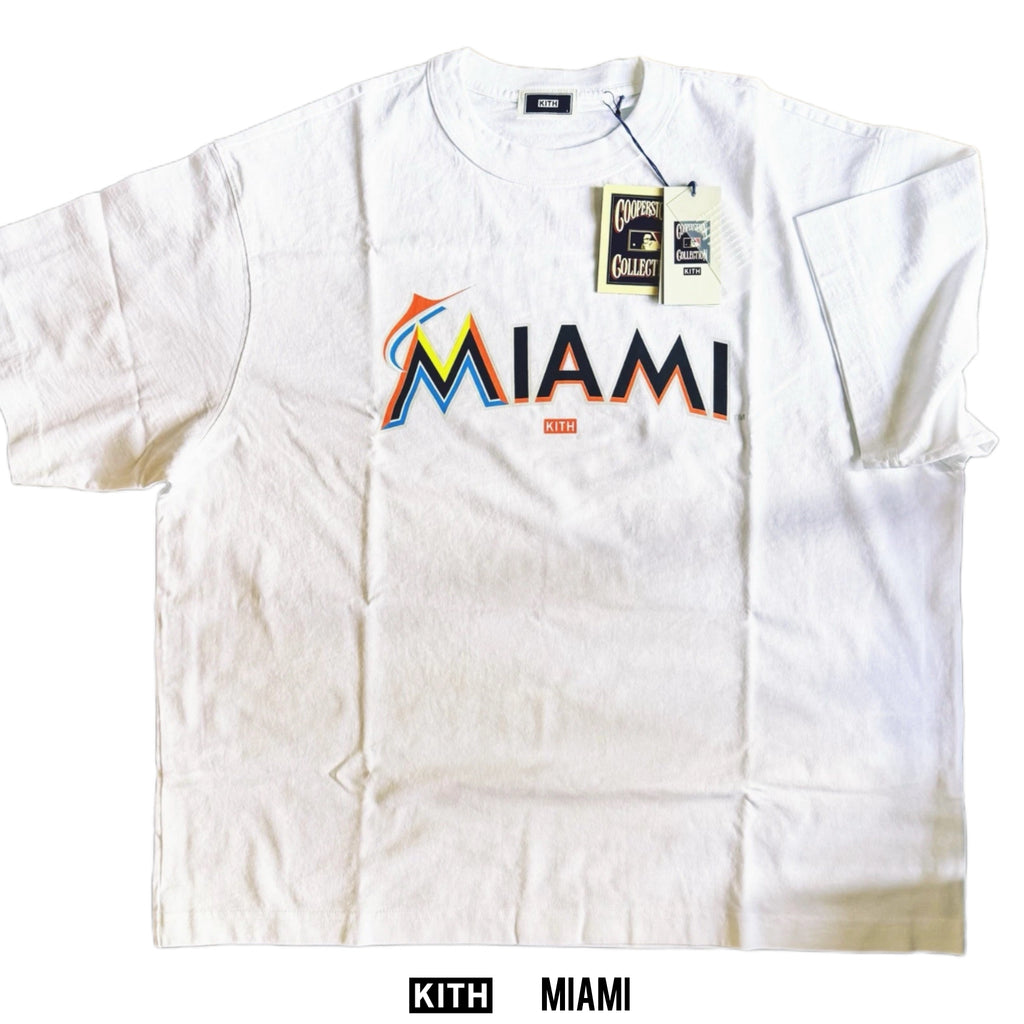Kith Miami Florida Marlins Vintage Tee | Store Exclusive
