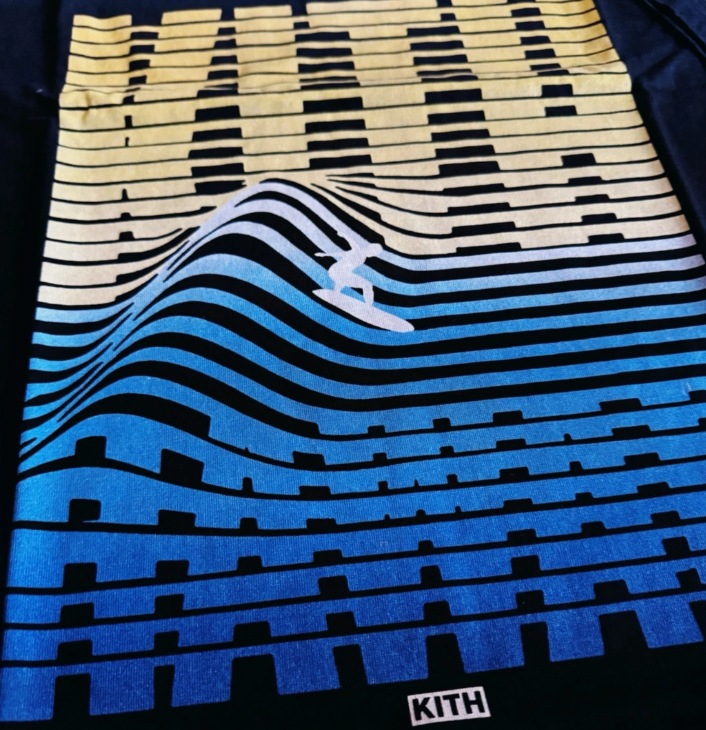 Kith Hawaii Wave Surf Vintage Tee | Store Exclusive