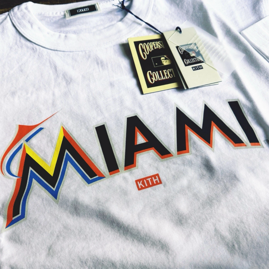 Kith Miami Florida Marlins Vintage Tee | Store Exclusive