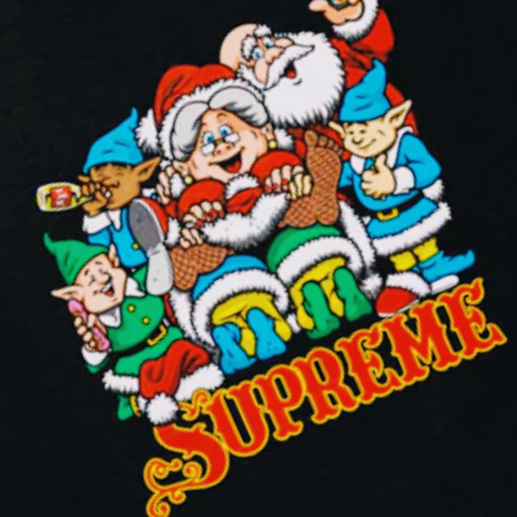 Supreme Naughty Santa Tee