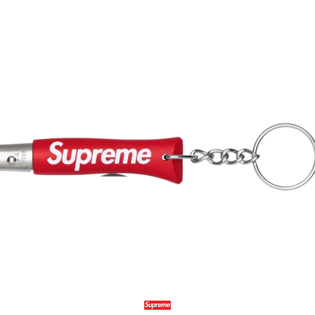 Supreme Opinel No.4 Knife Keychain