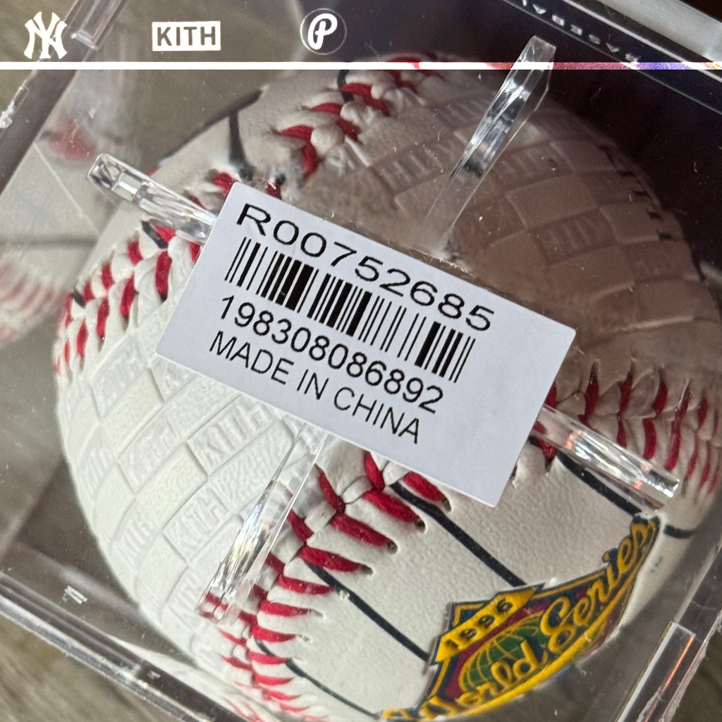 Kith & Rawlings for the New York Yankees Commemorative Baseball 2026