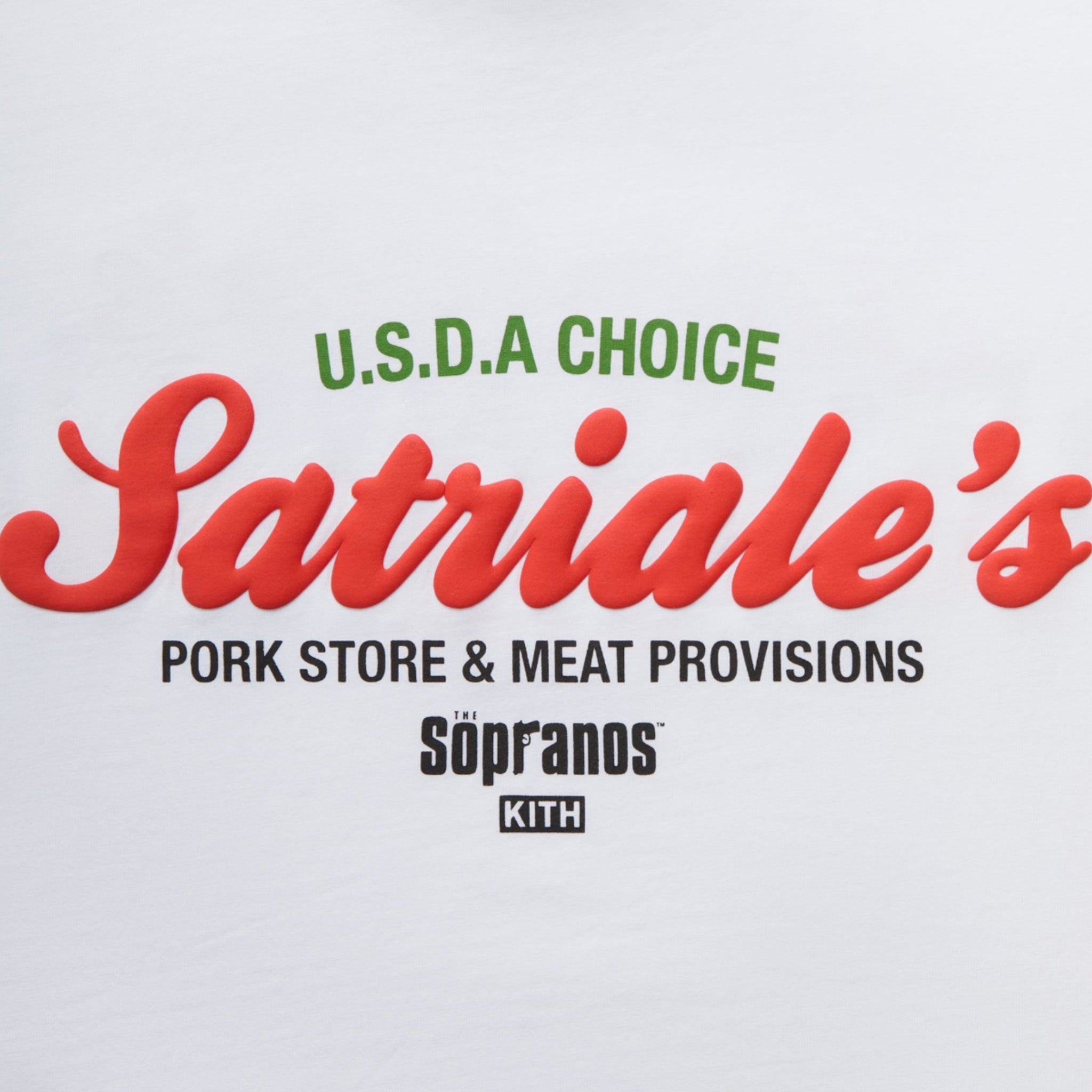 Kith for The Sopranos Satriale’s Pork Store Nelson Crewneck