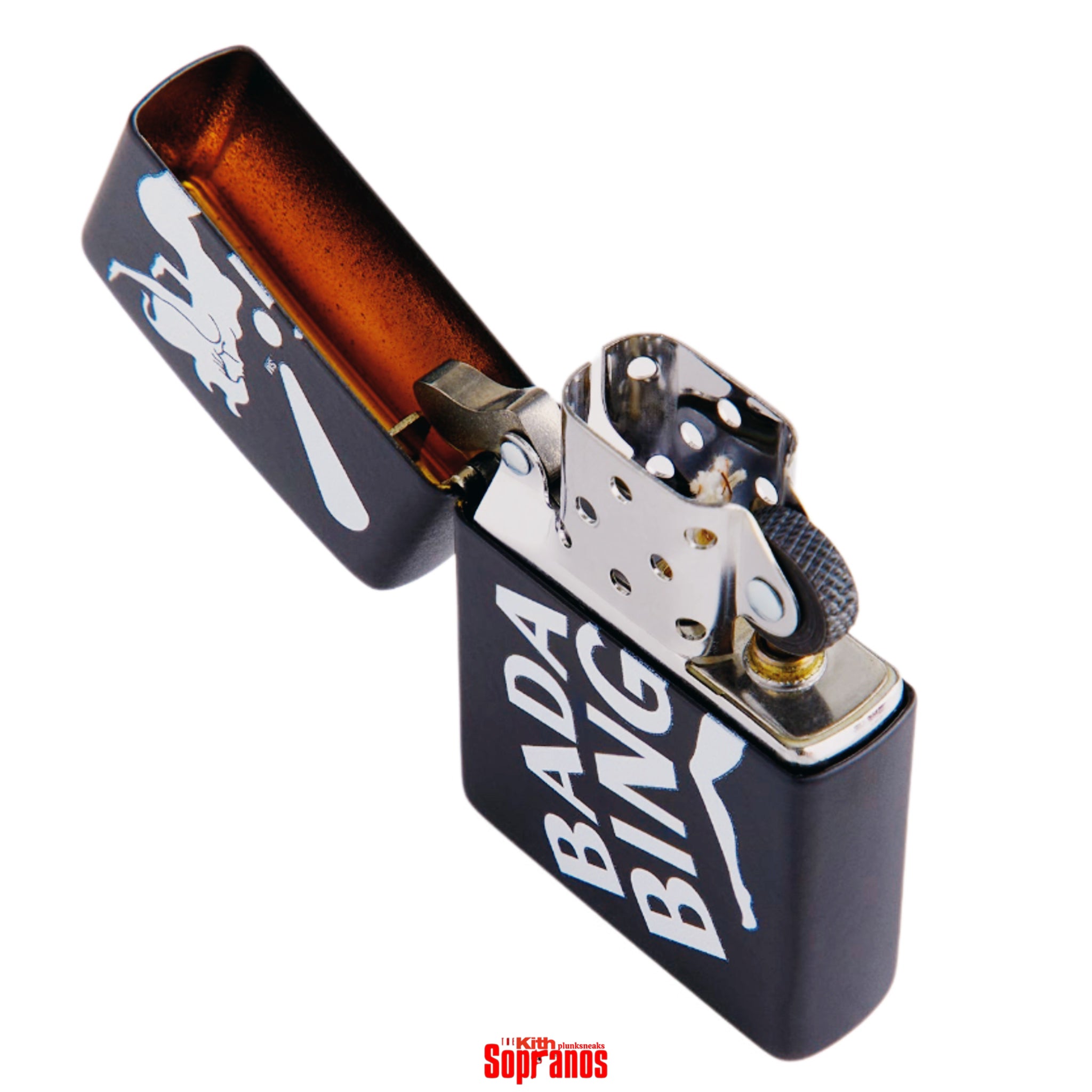 Kith for The Sopranos Bada Bing Gentleman’s Club Zippo Lighter