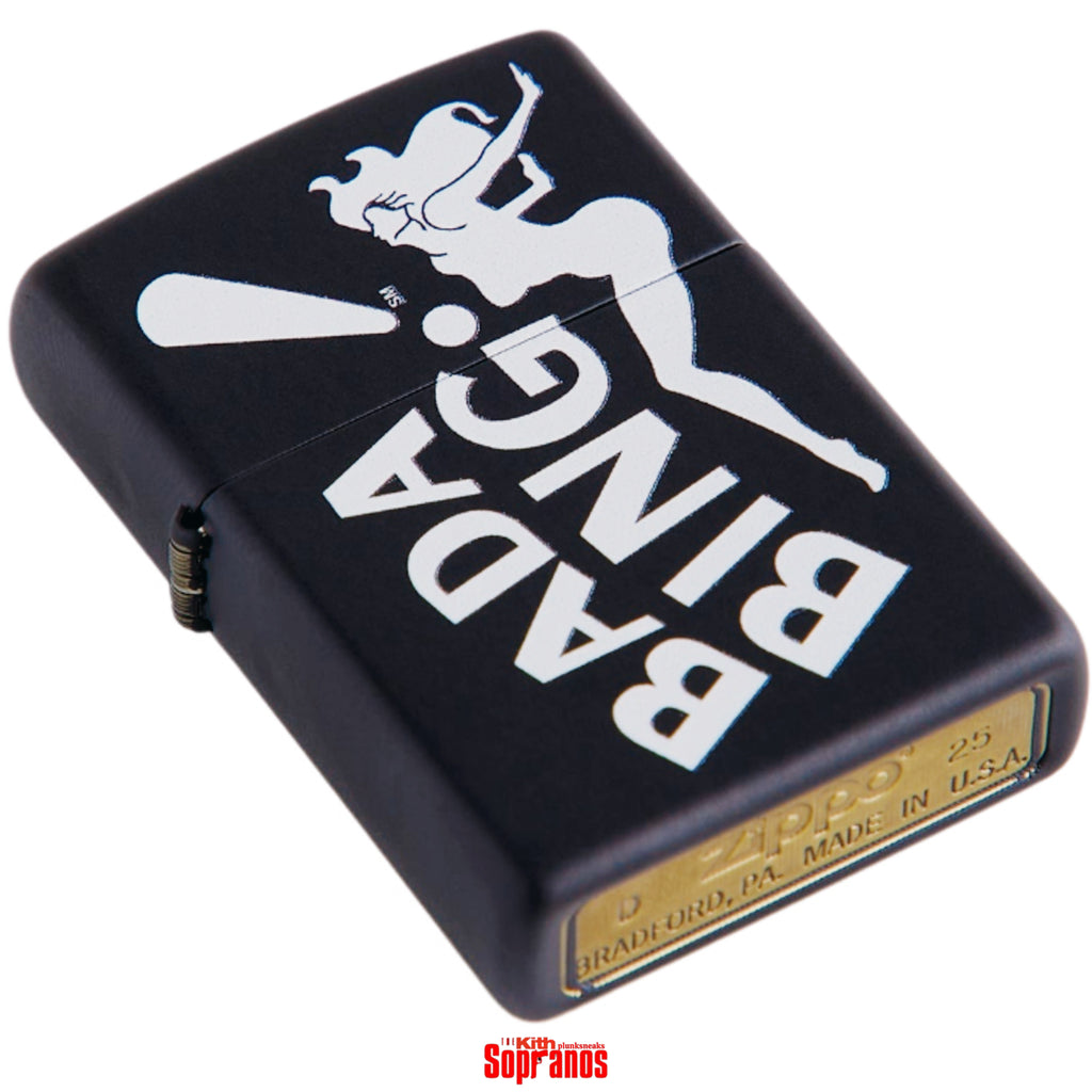 Kith for The Sopranos Bada Bing Gentleman’s Club Zippo Lighter