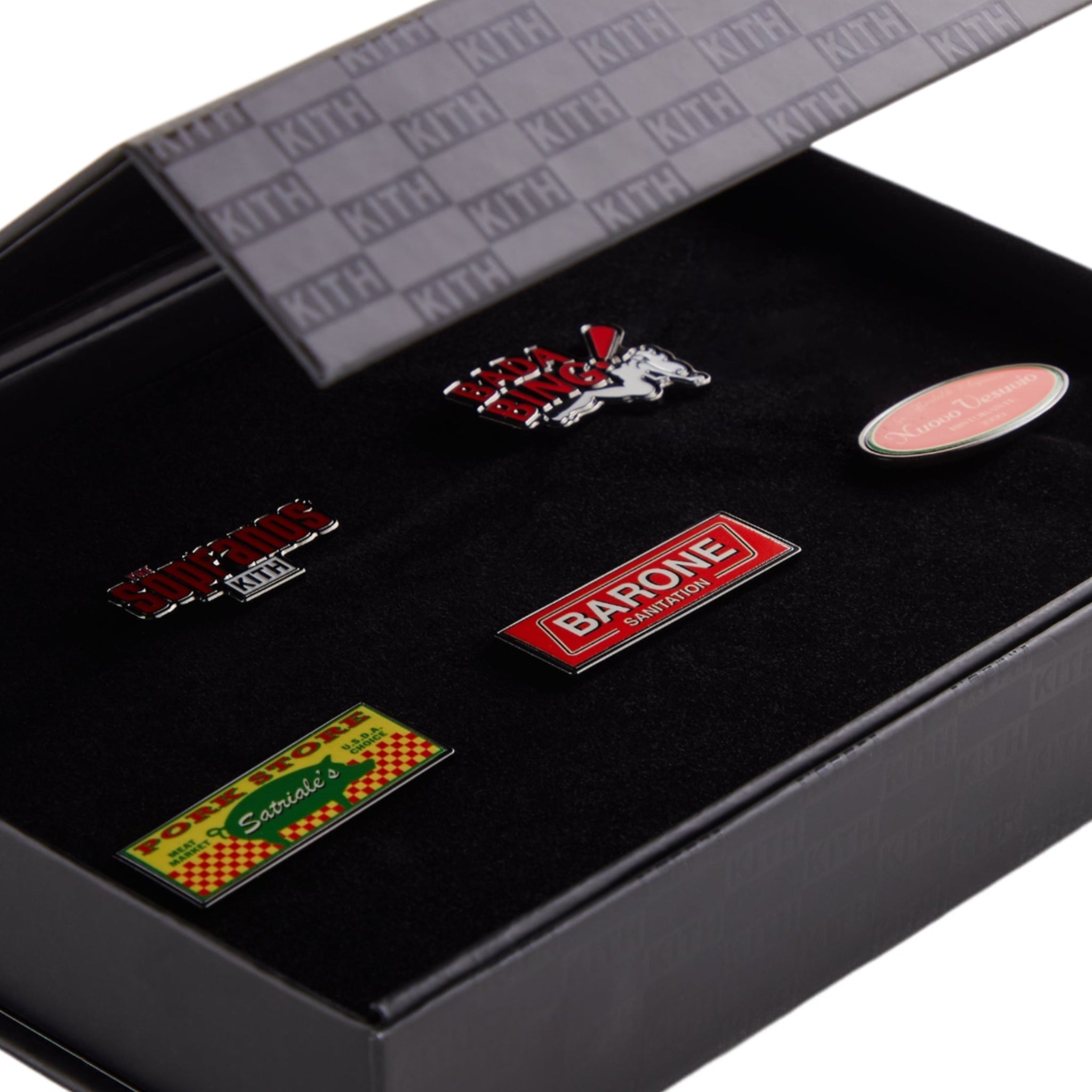 Kith for The Sopranos Collectable 5-Pin Set