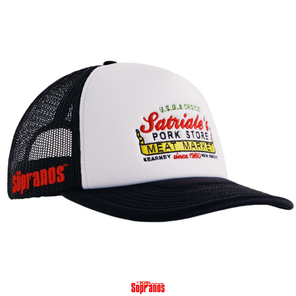Kith for the Sopranos Satriale’s Meat Provisions Nolan Trucker Hat