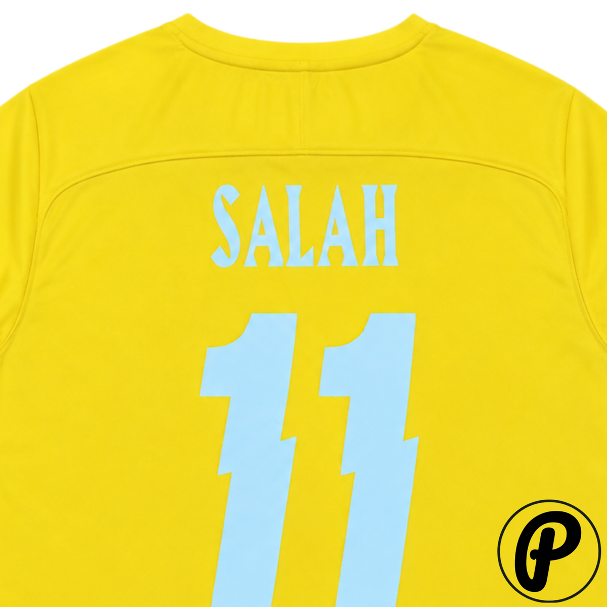 Nike London Custom KitBuilder Football Mohamed Salah Jersey Maize 2018 (USED)