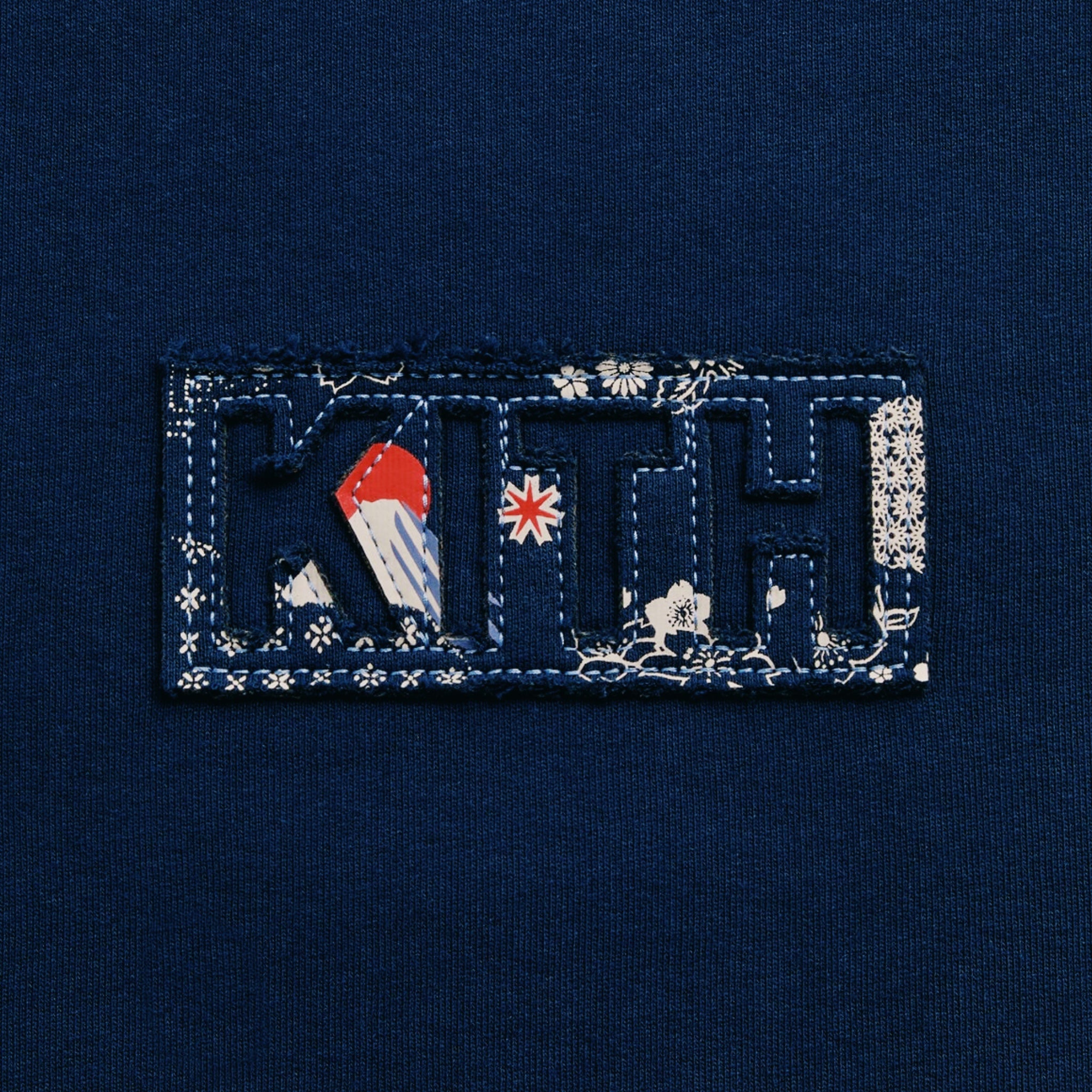 Kith for Columbia NSE Patchwork Vintage Nelson Crewneck
