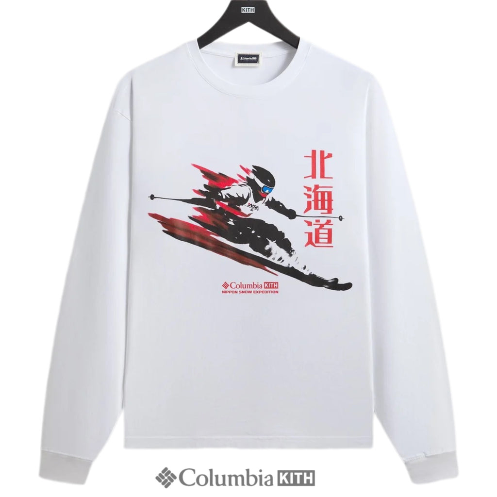 Kith for Columbia NSE Skier Vintage Long Sleeve Tee