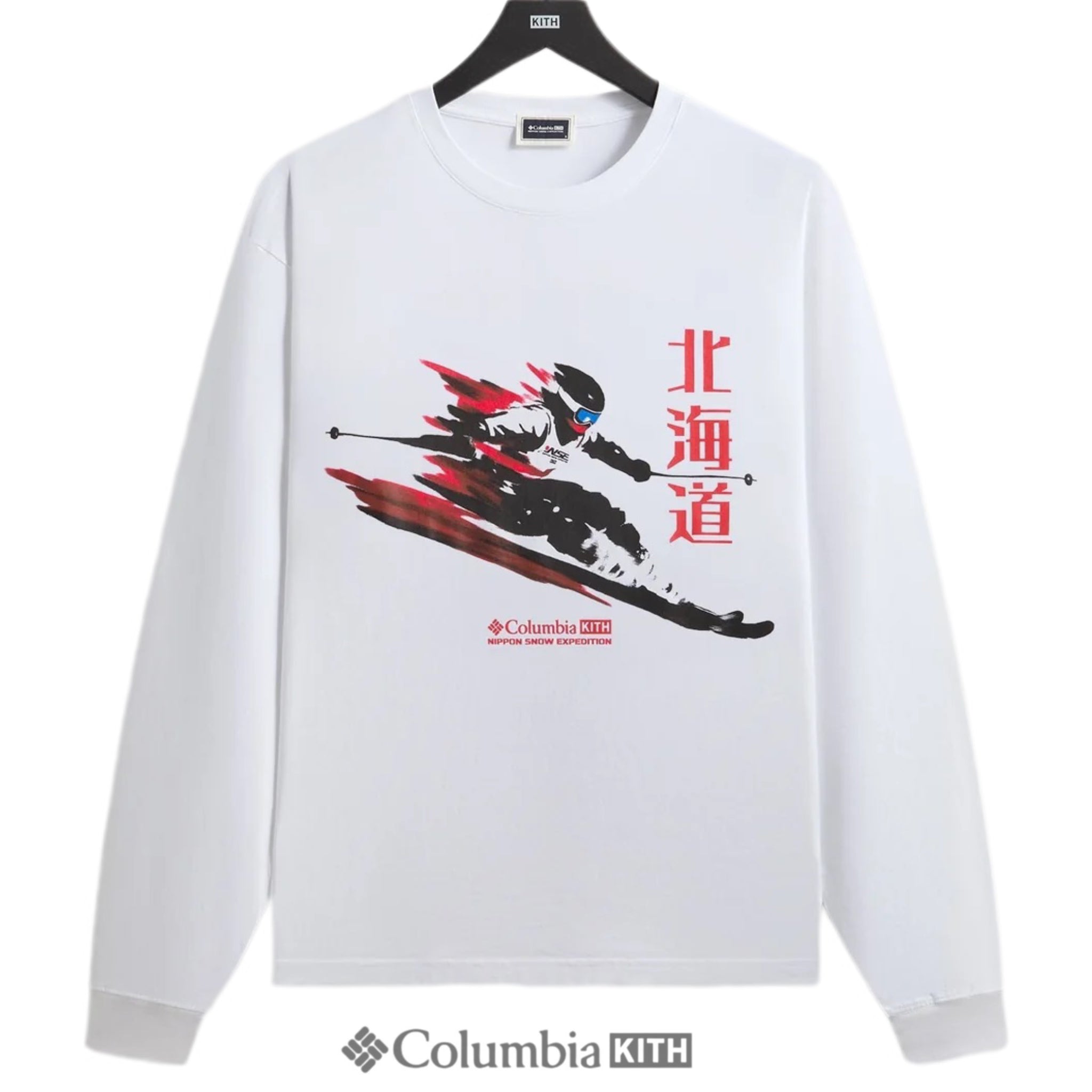 Kith for Columbia NSE Skier Vintage Long Sleeve Tee