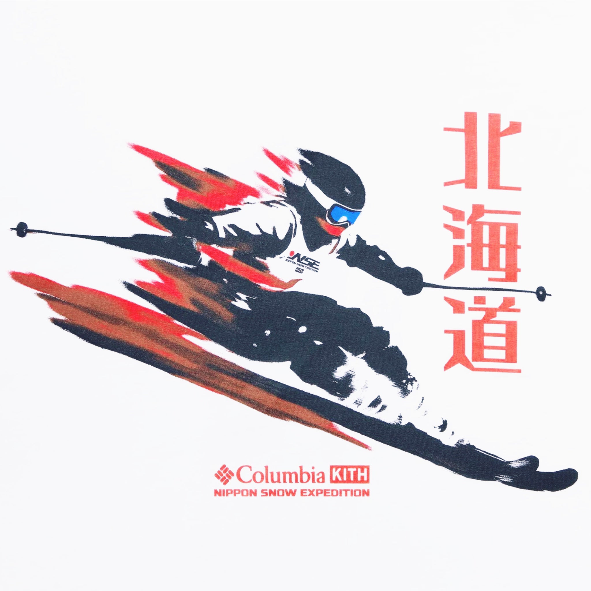 Kith for Columbia NSE Skier Vintage Long Sleeve Tee