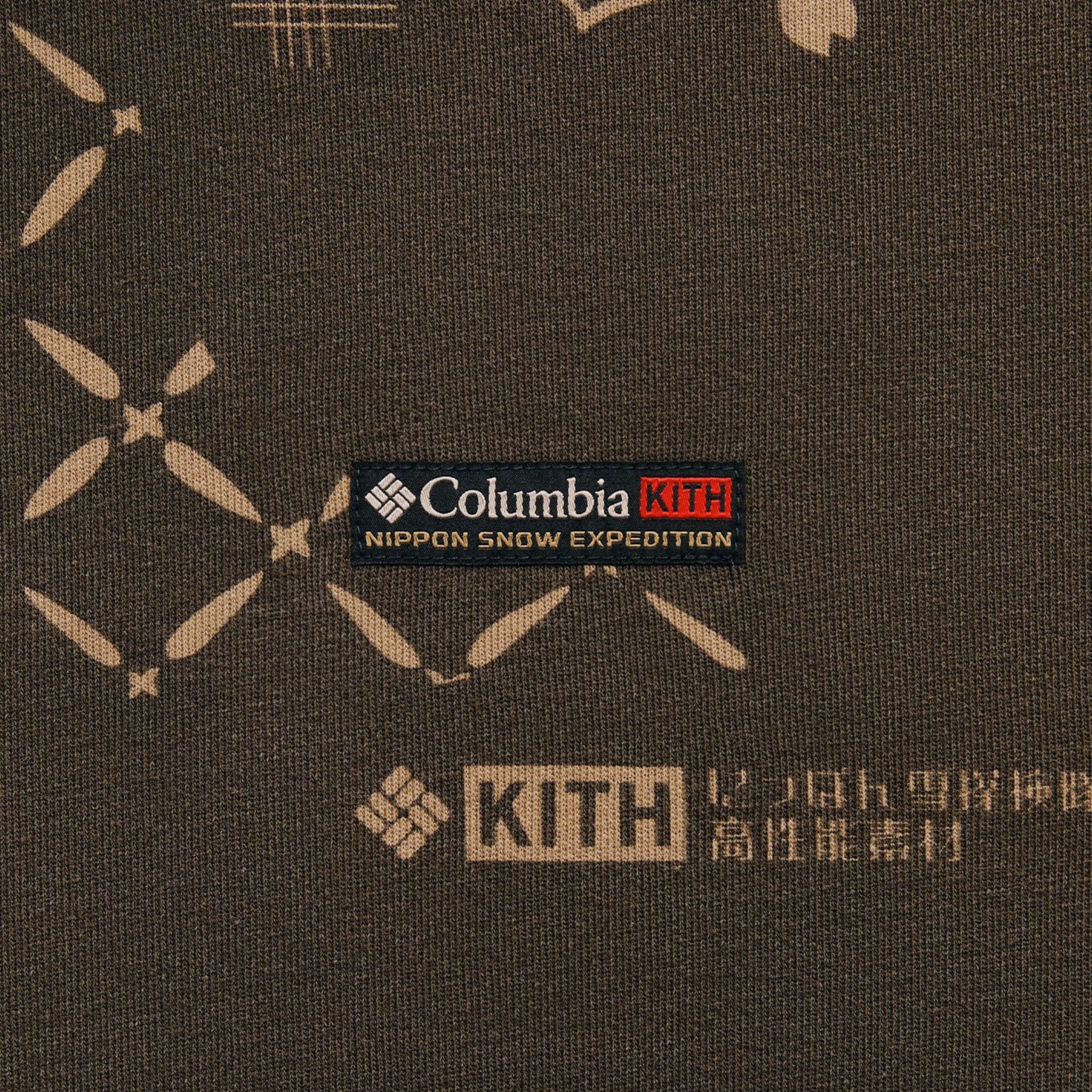 Kith for Columbia NSE Mount Yotei Landscape Vintage Nelson Hoodie