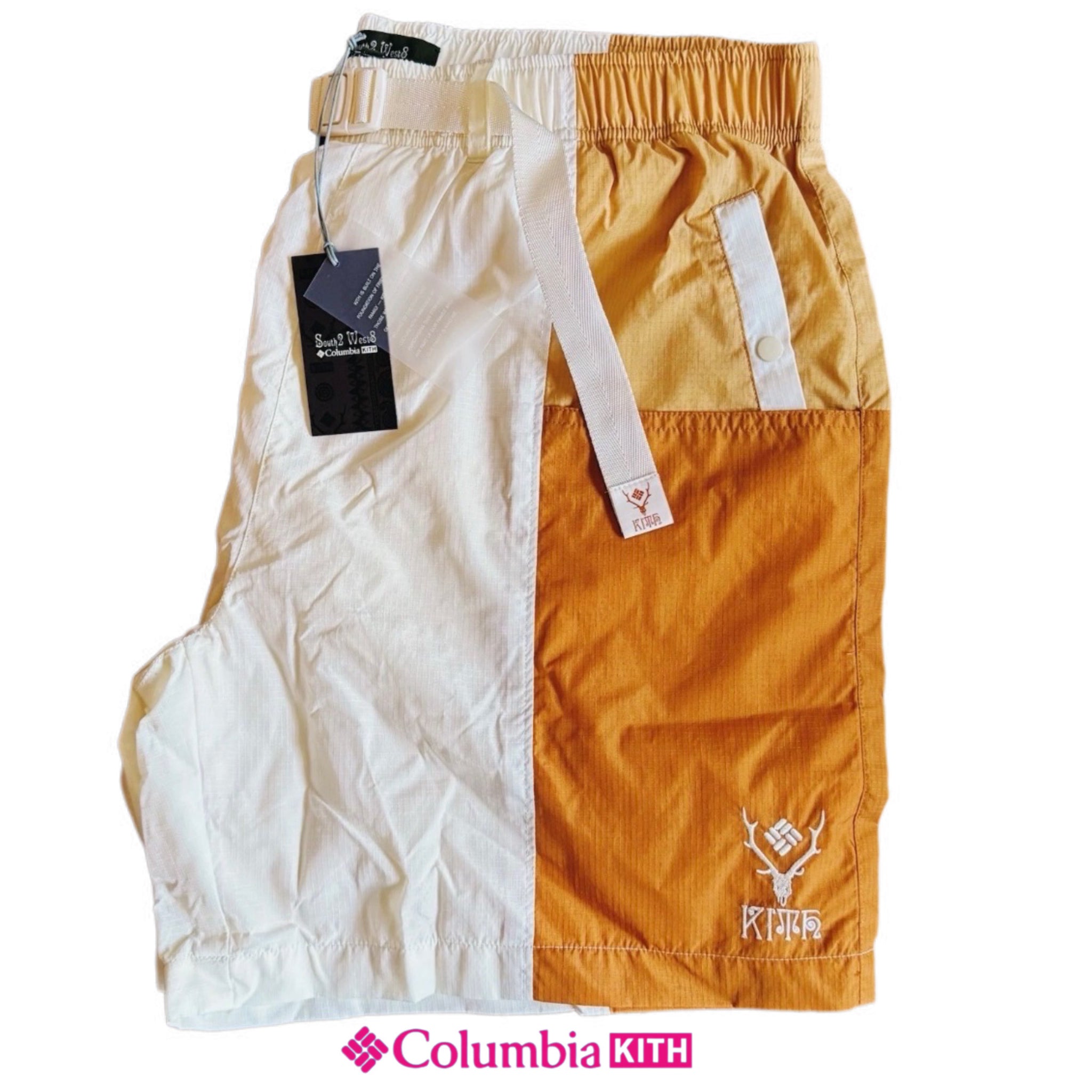 Kith Columbia South2 West8 C.S. Belted Short
