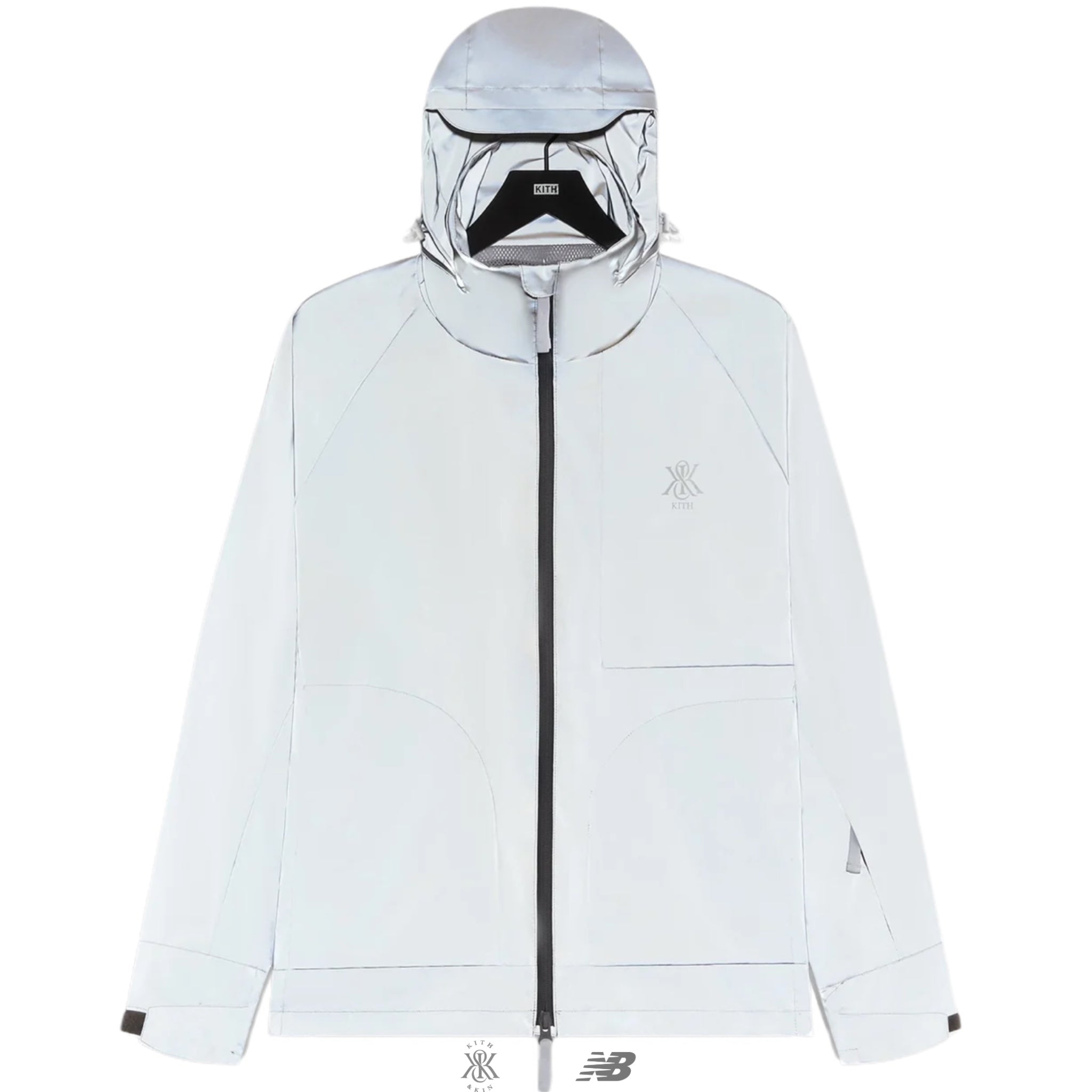Kith for New Balance Hooded Reflective Jacket