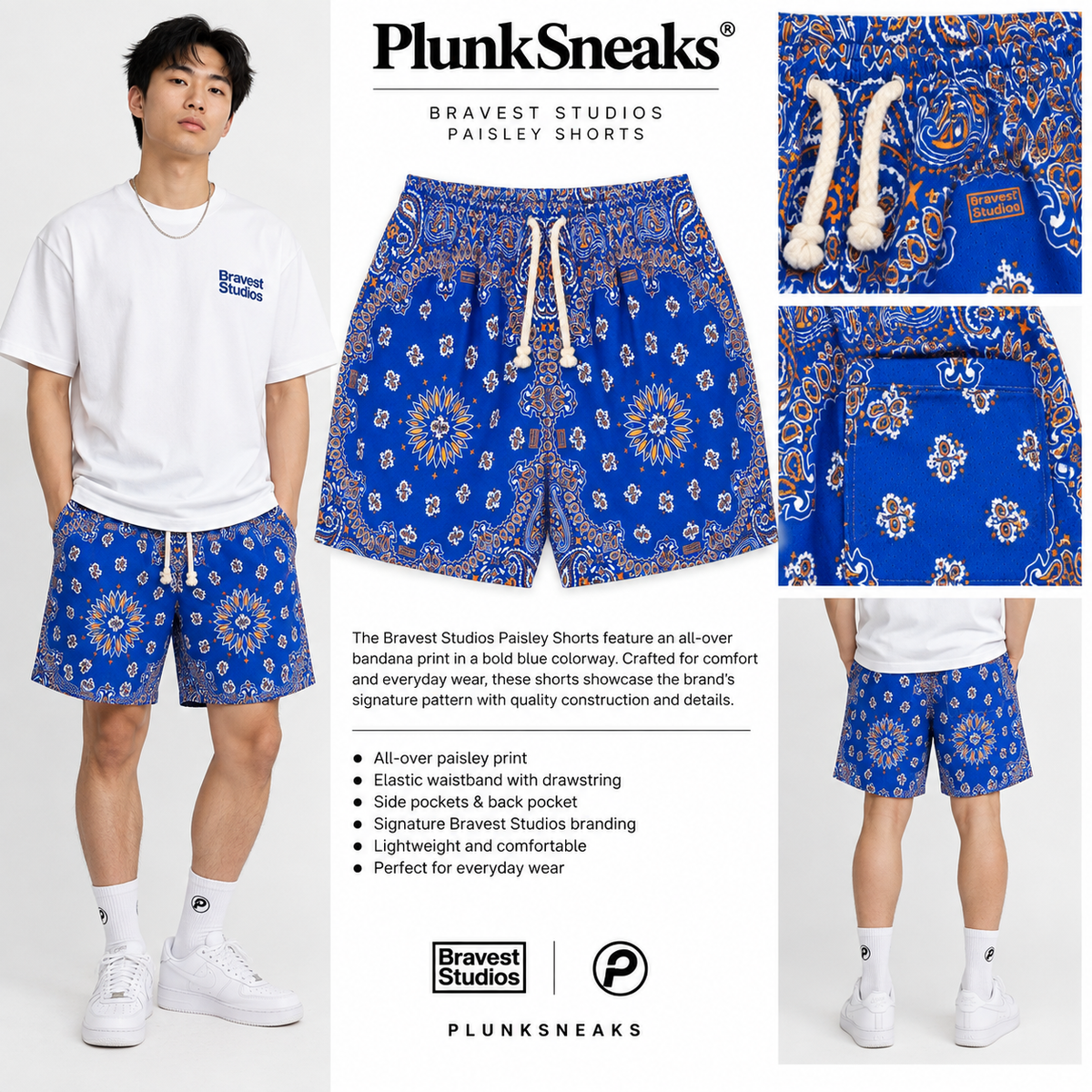 Bravest Studios Paisley Short Knicks 2022