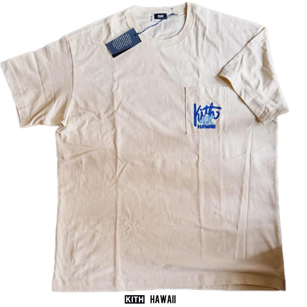 Kith Hawaii Hibiscus Pocket Vintage Tee | Store Exclusive