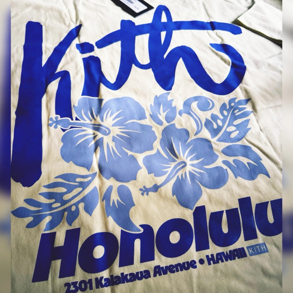 Kith Hawaii Hibiscus Pocket Vintage Tee | Store Exclusive