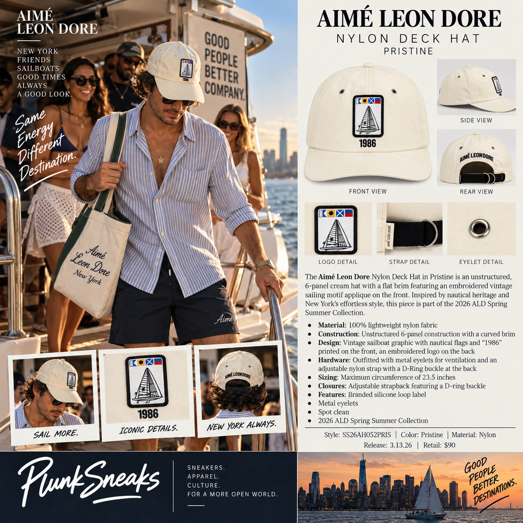 Aimé Leon Dore Nylon Deck Hat Pristine 2026