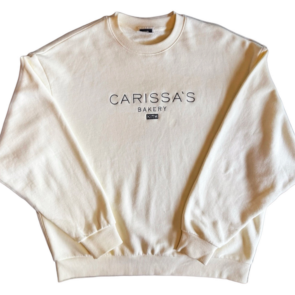 Kith Treats Carissa's Bakery Nelson Crewneck Sandrift 2024 (USED)