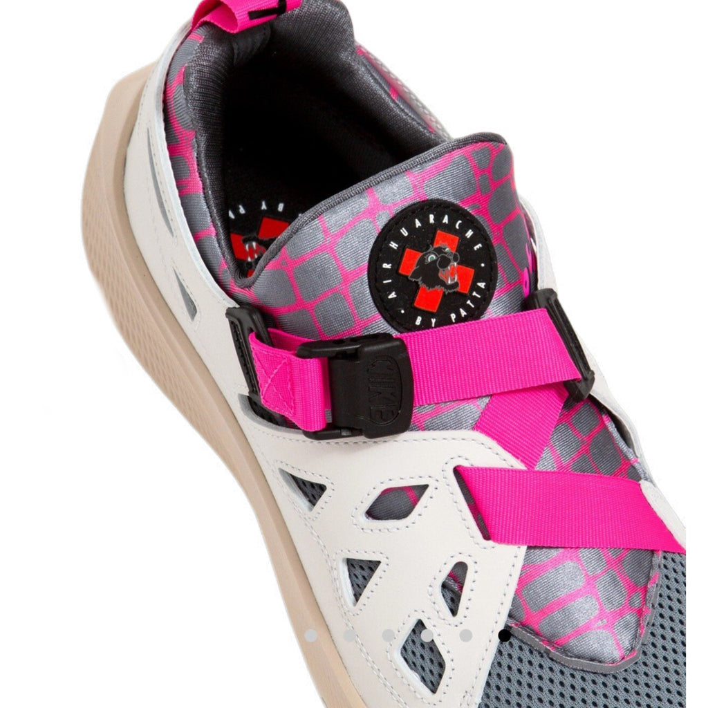 Patta Nike Air Huarache 20Y24 White Cool Grey-Sandrift Pink