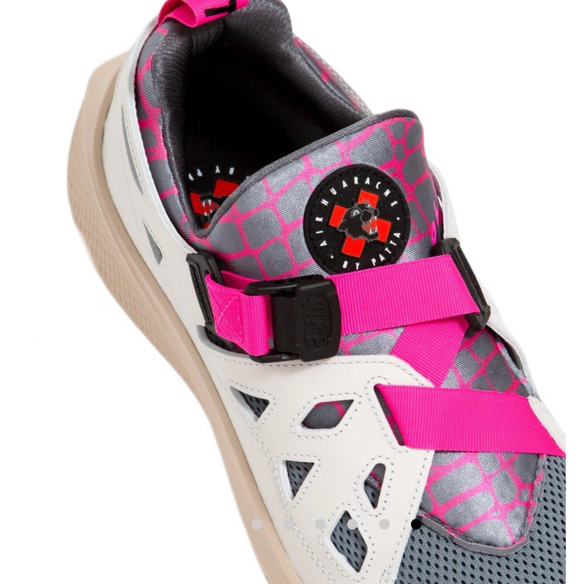 Patta Nike Air Huarache 20Y24 White Cool Grey-Sandrift Pink