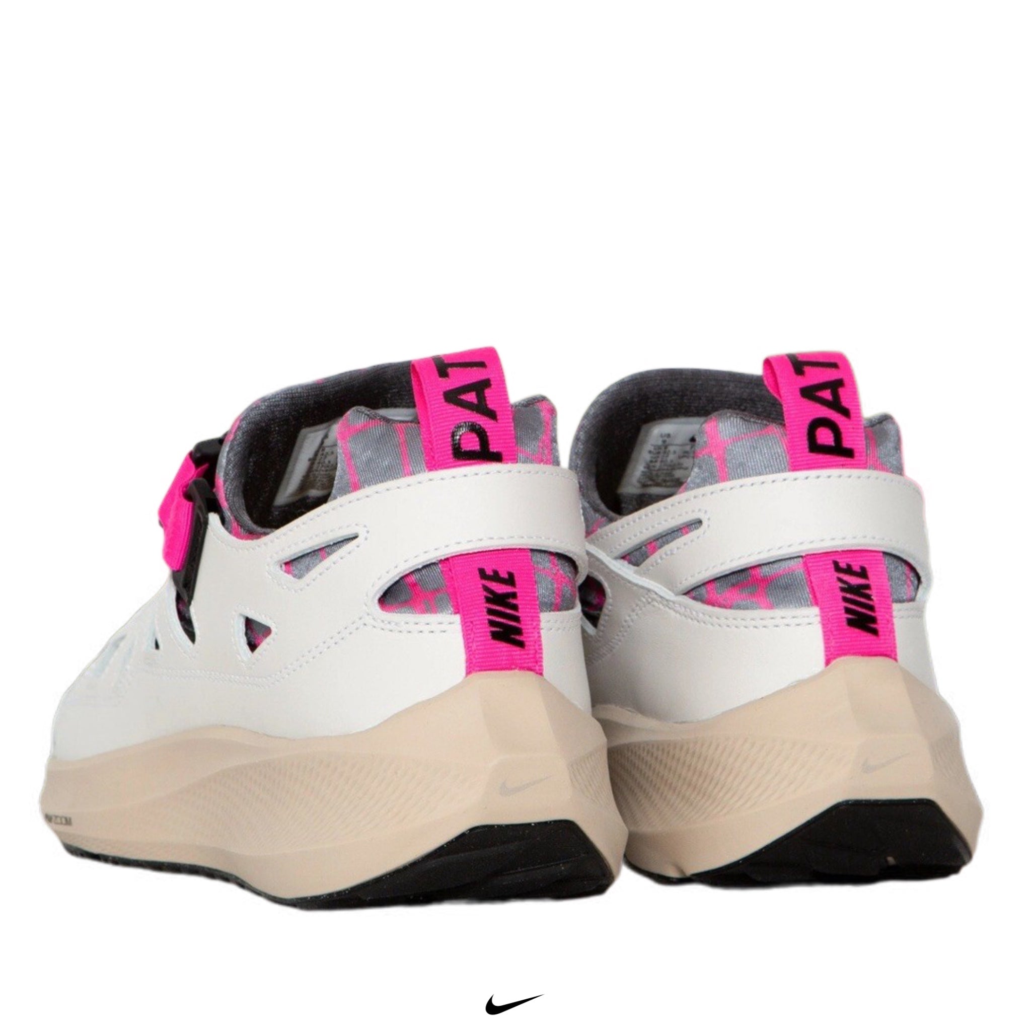Patta Nike Air Huarache 20Y24 White Cool Grey-Sandrift Pink