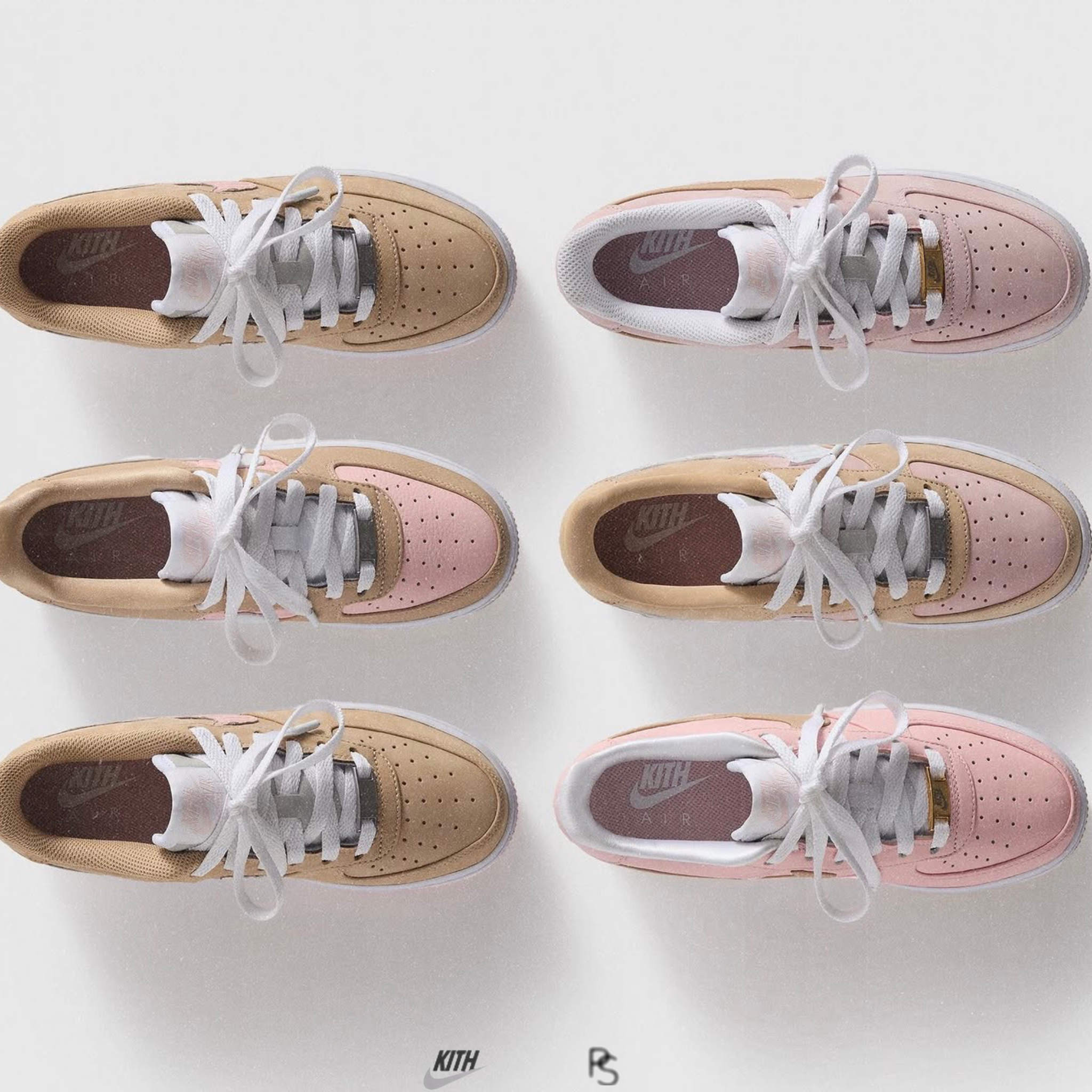 Kith & Nike Air Force 1 Un-Linen Pre-Order (Men’s)