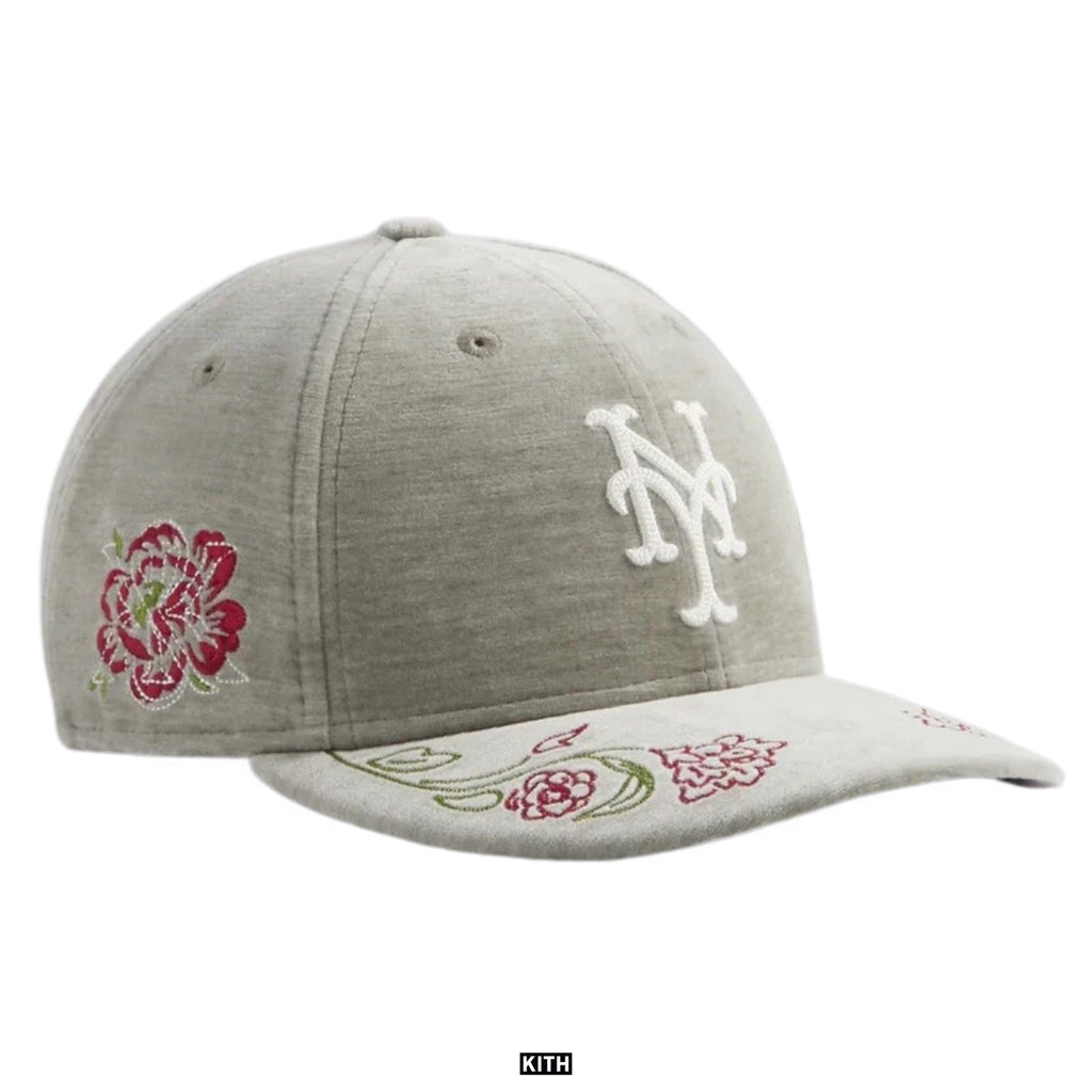 Kith New Era for the New York Mets Floral Chenille Low Profile 59FIFTY Cap Hat
