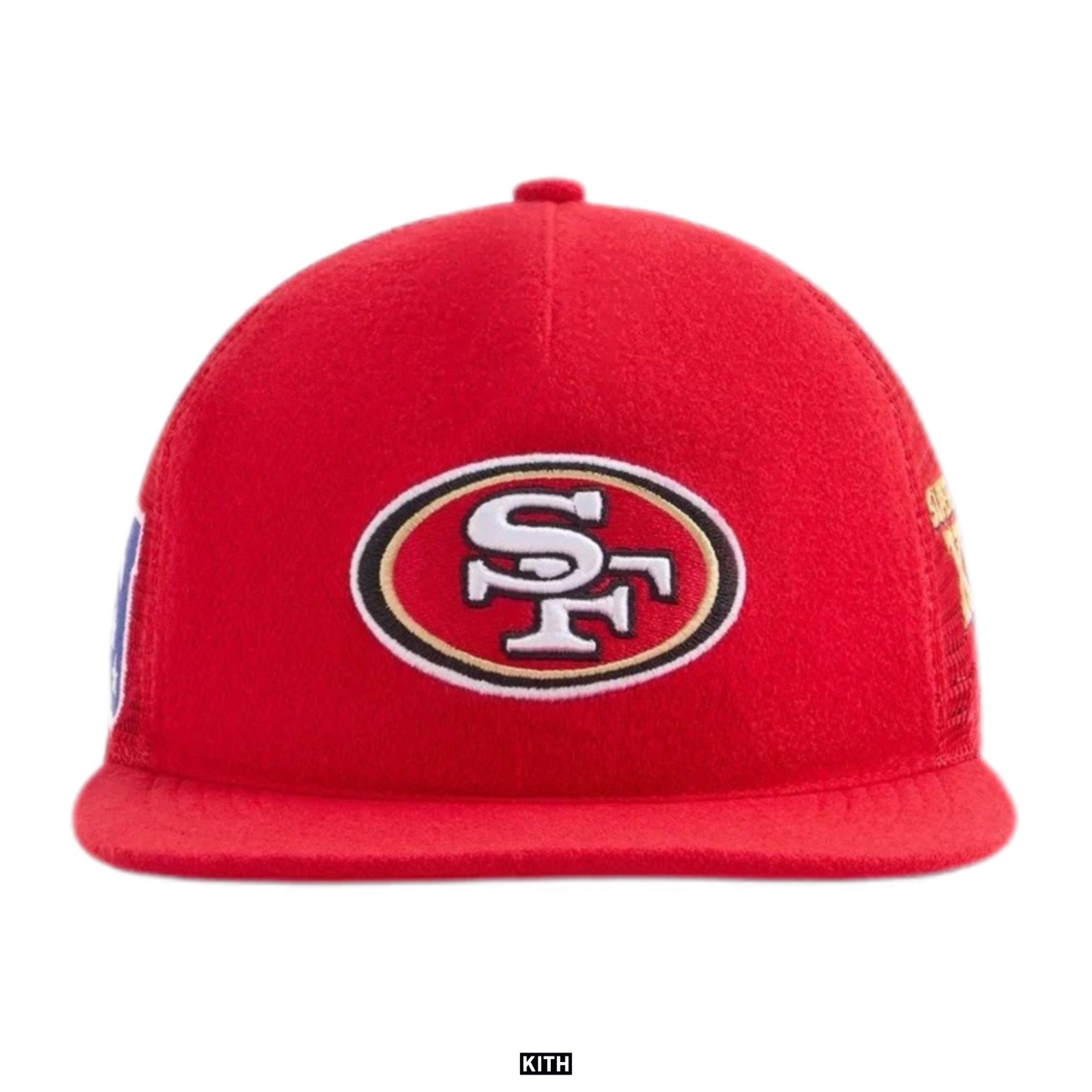 Kith & '47 for the NFL San Francisco 49ers Wool All-Over Hitch Trucker Hat